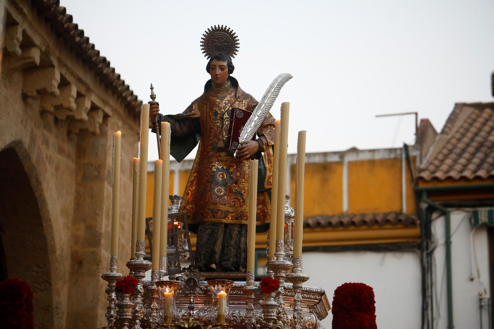 La procesión de San Lorenzo en Córdoba, en imágenes