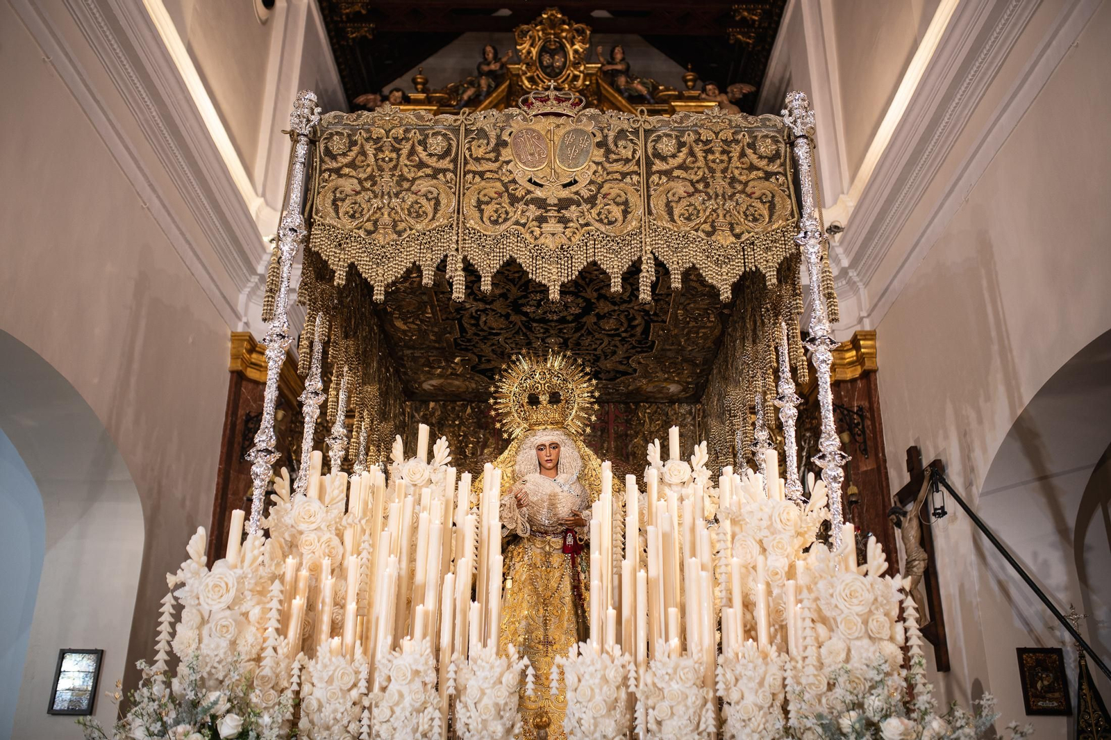 Las imágenes de la Hermandad de la Esperanza de Triana en la Semana Santa de Sevilla 2024