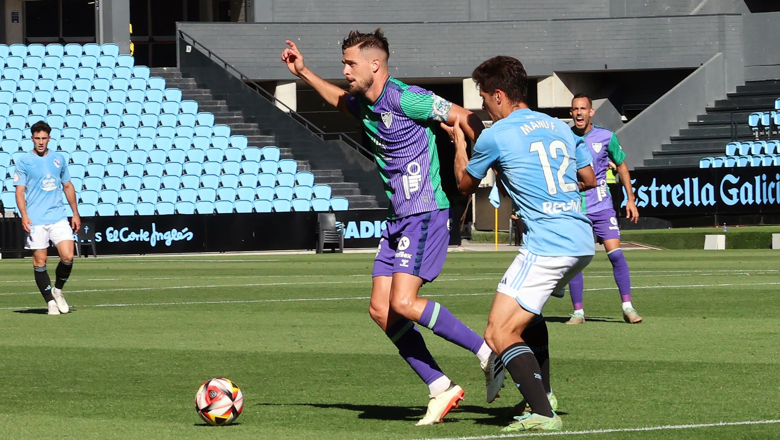 Las fotos del Celta Fortuna-Málaga de play off