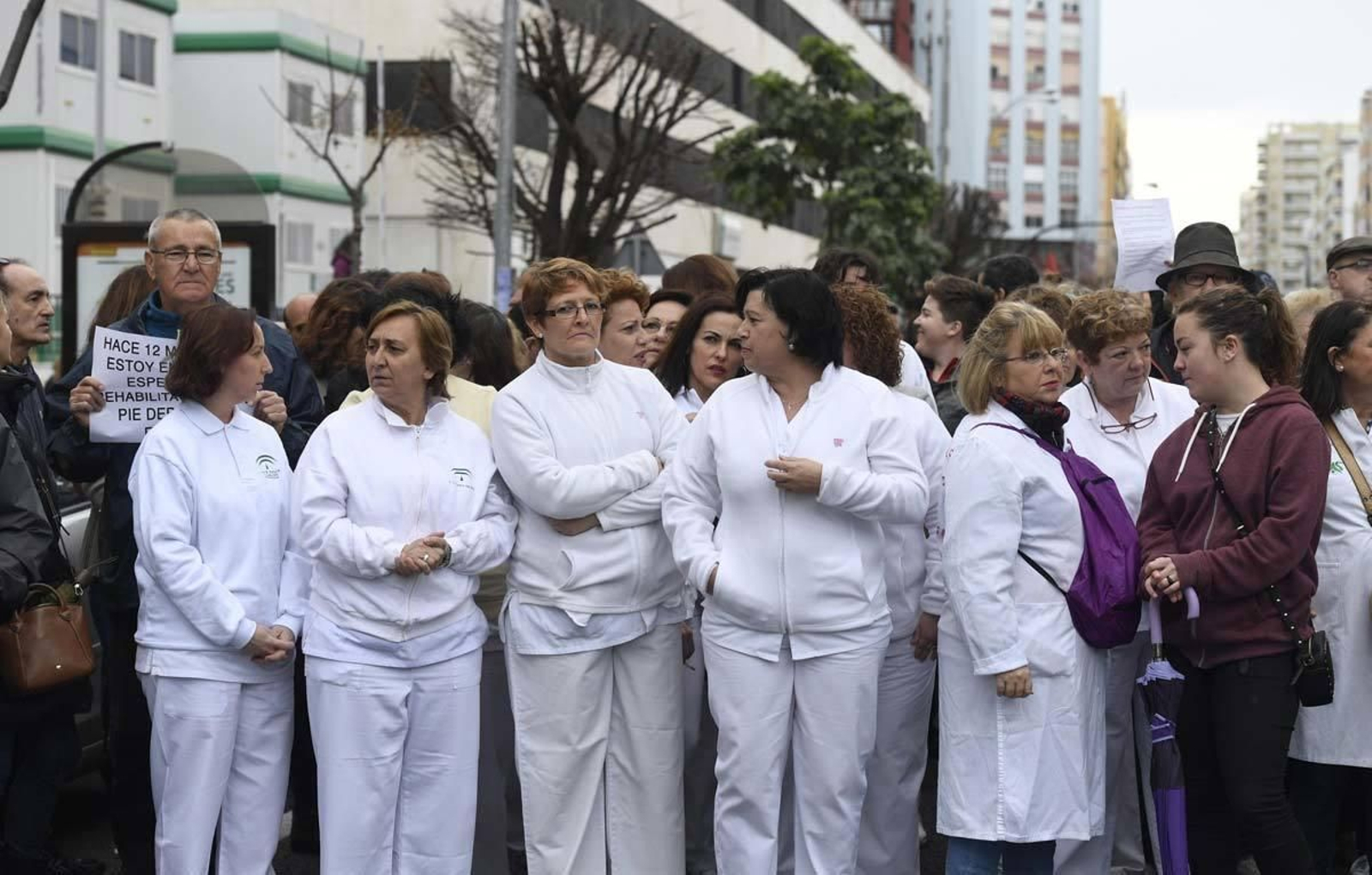 Las imágenes de la Marea Blanca de Cádiz