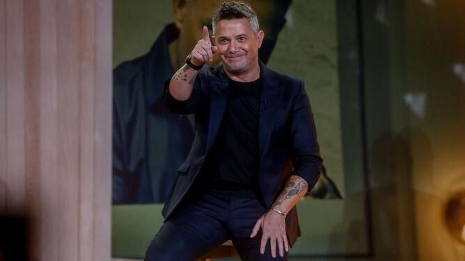 Alejandro Sanz, durante la presentación de su último disco