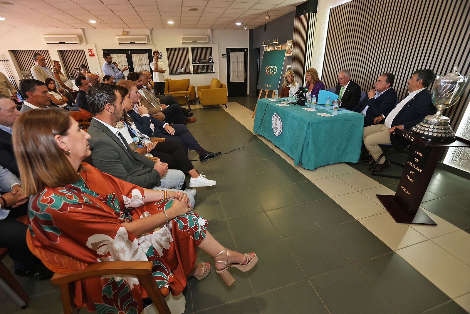 Imágenes de la constitución y presentación del Comité de Honor del centenario de la Copa del Rey de Tenis