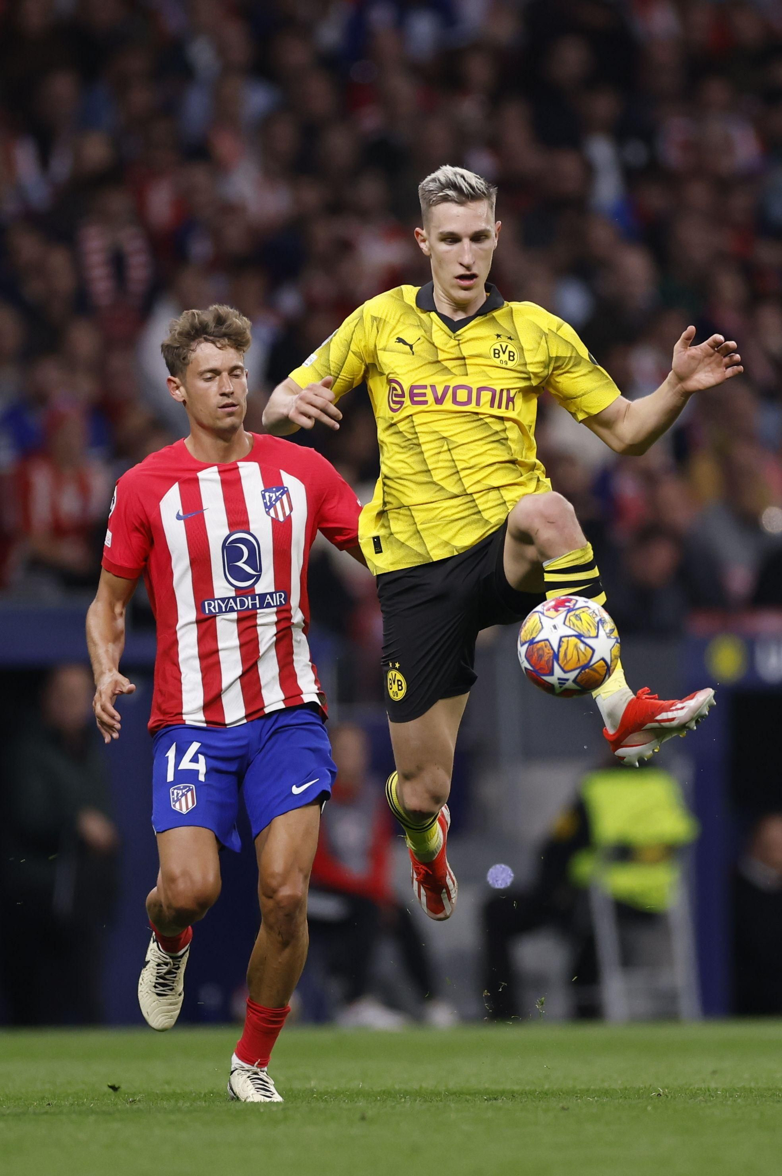 El Atlético de Madrid - Borussia Dortmund, en fotos