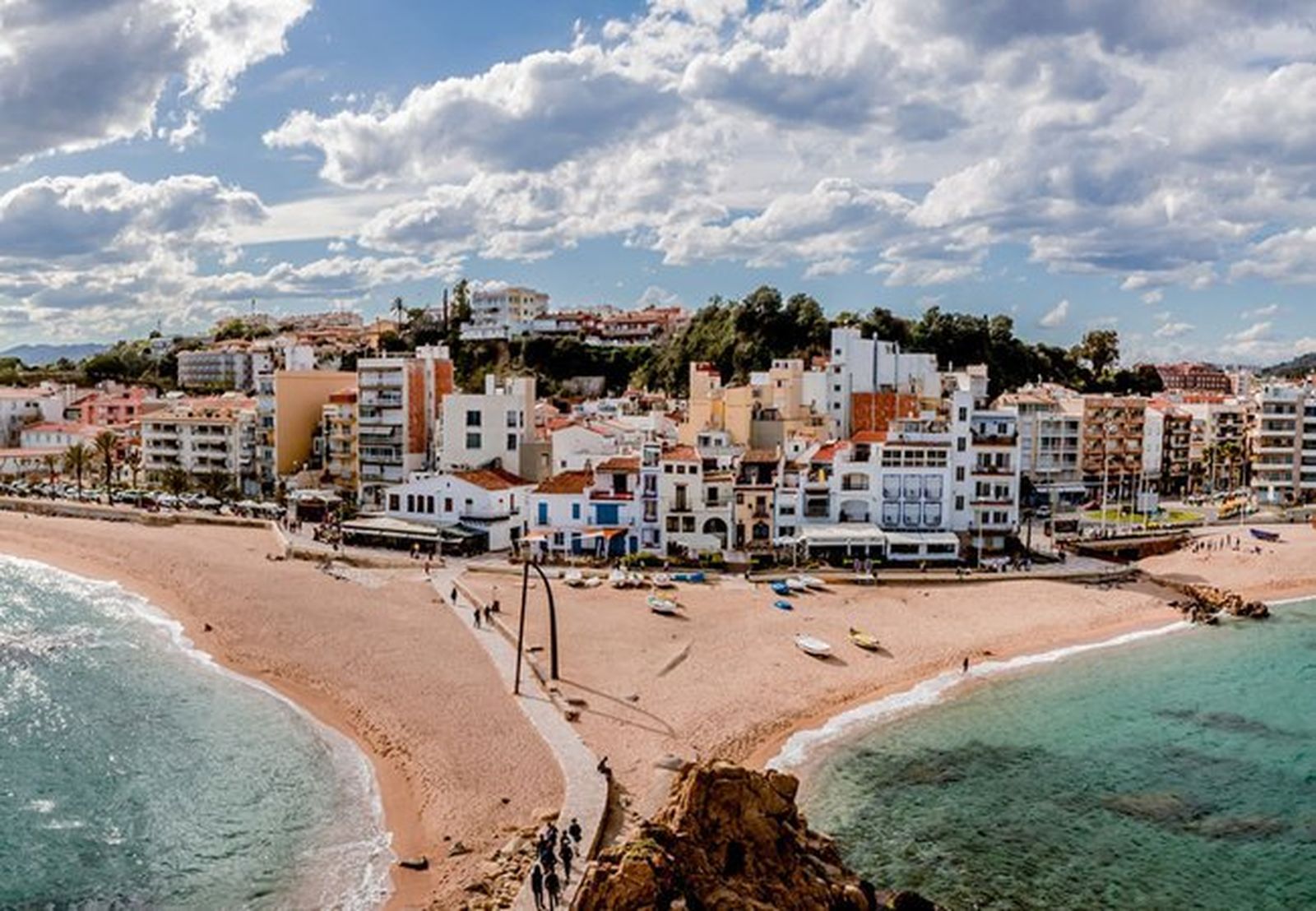 Vista de Blanes, en Girona