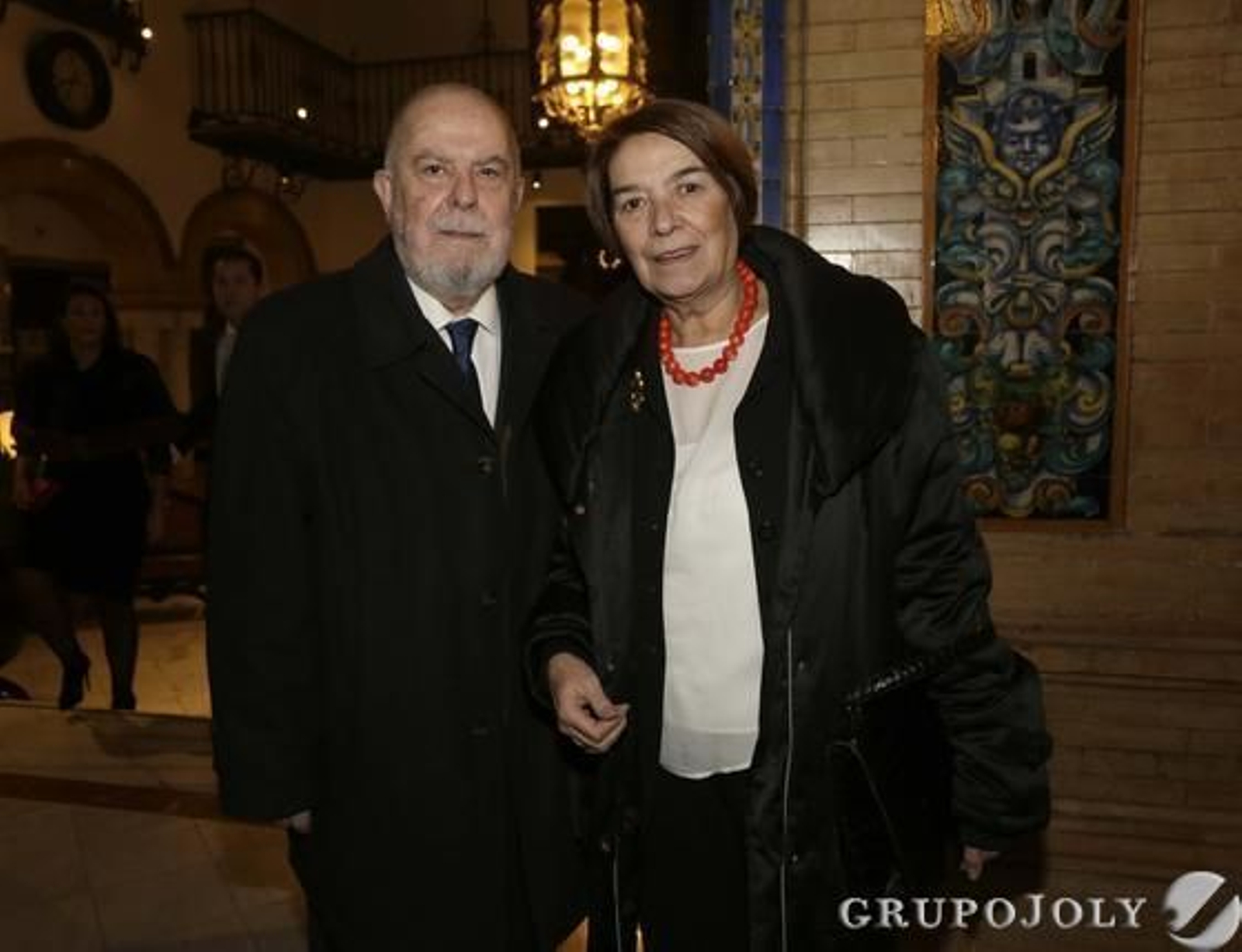 El académico de la RAE Juan Gil y la historiadora Consuelo Varela. / Reportaje gráfico: Antonio Pizarro / Juan Carlos Vázquez / Juan Carlos Muñoz / Belén Vargas