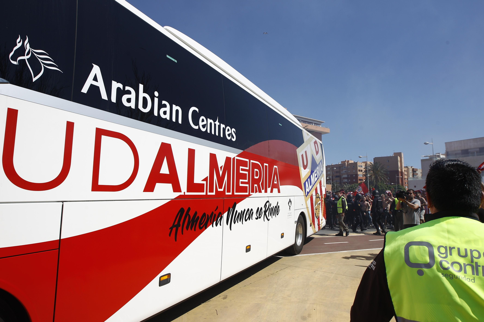Imágenes del partido U.D. Almería-S.D. Amorebieta
