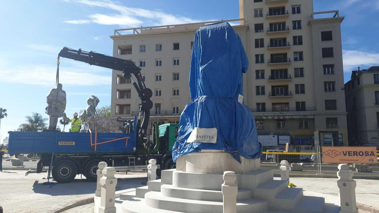 Las fotos del regreso del Marqués de Larios a la Alameda