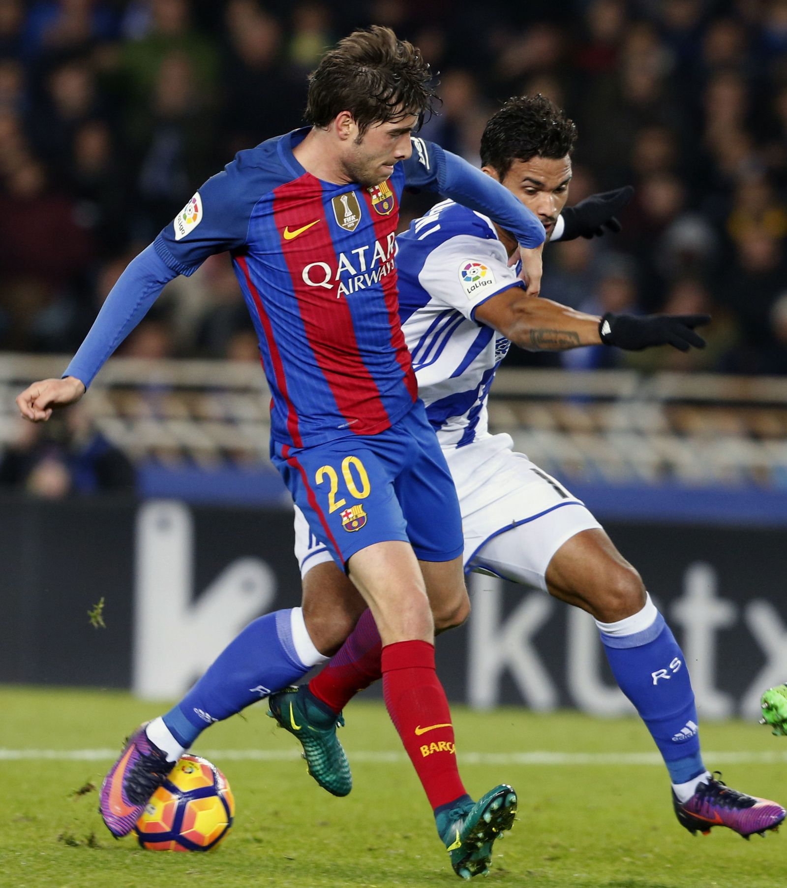 El Real Sociedad-Barcelona