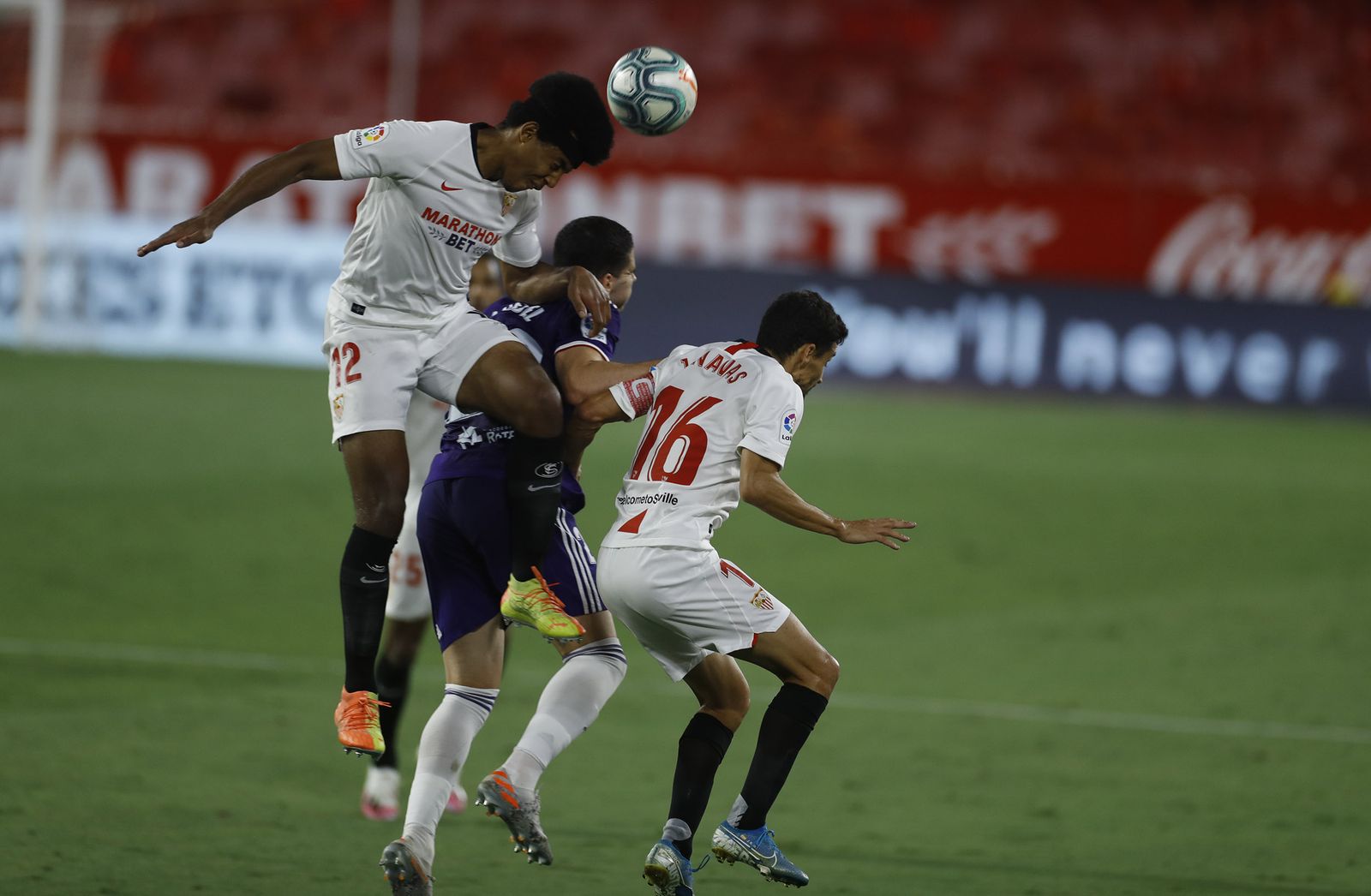 Las imágenes del Sevilla-Valladolid