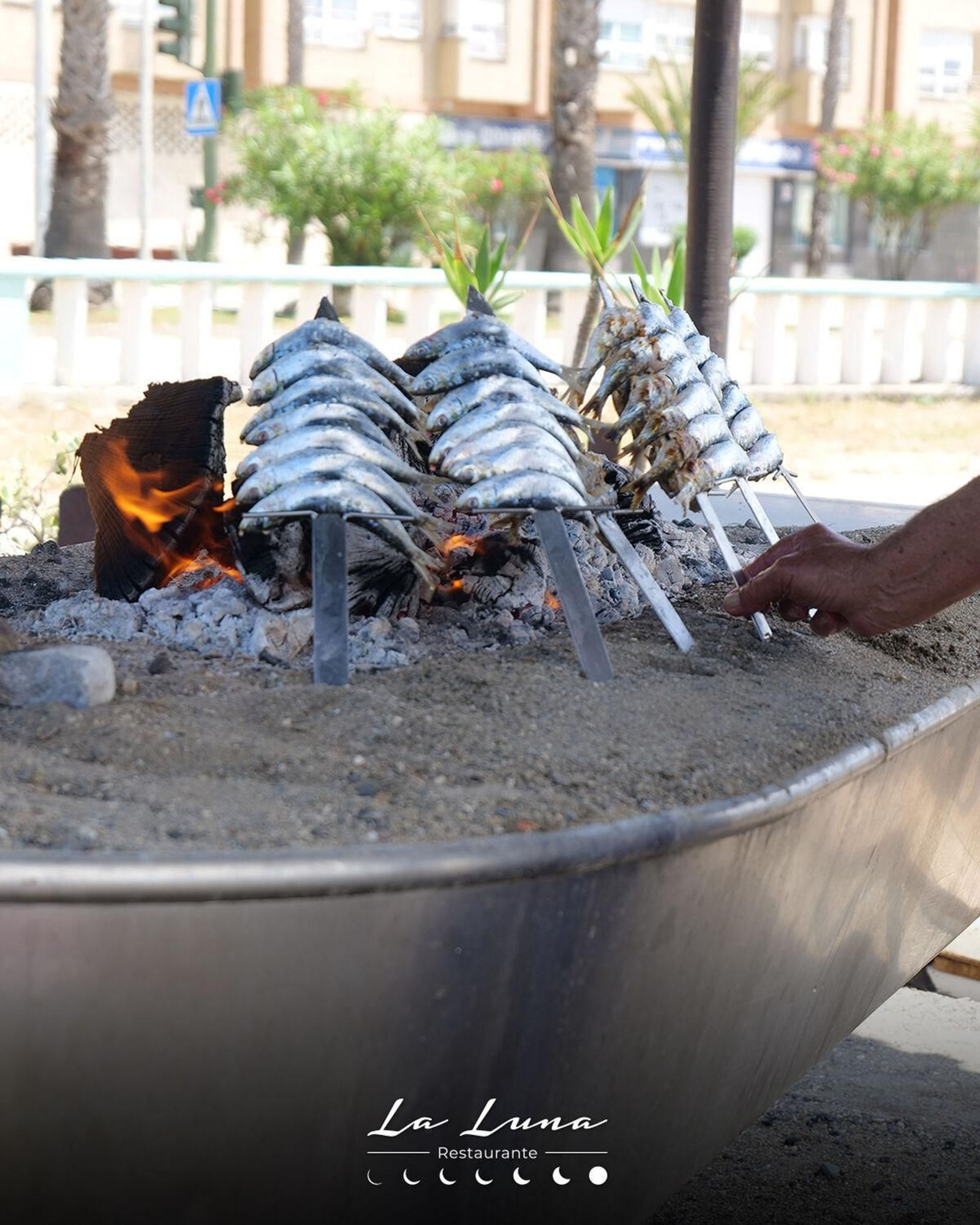 Espetos del Chiringuito La Luna.
