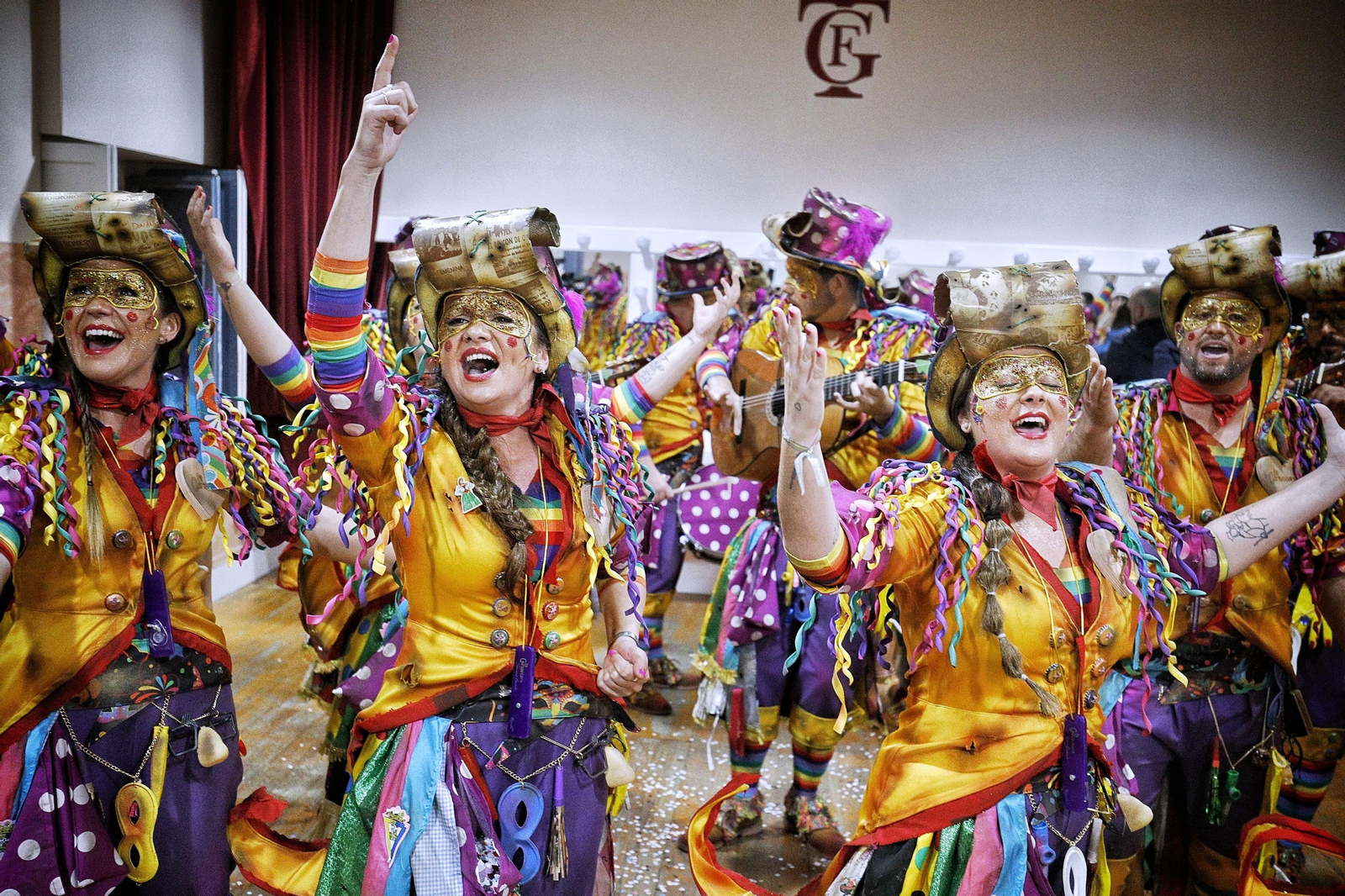 Comparsa 'La chirigotera'