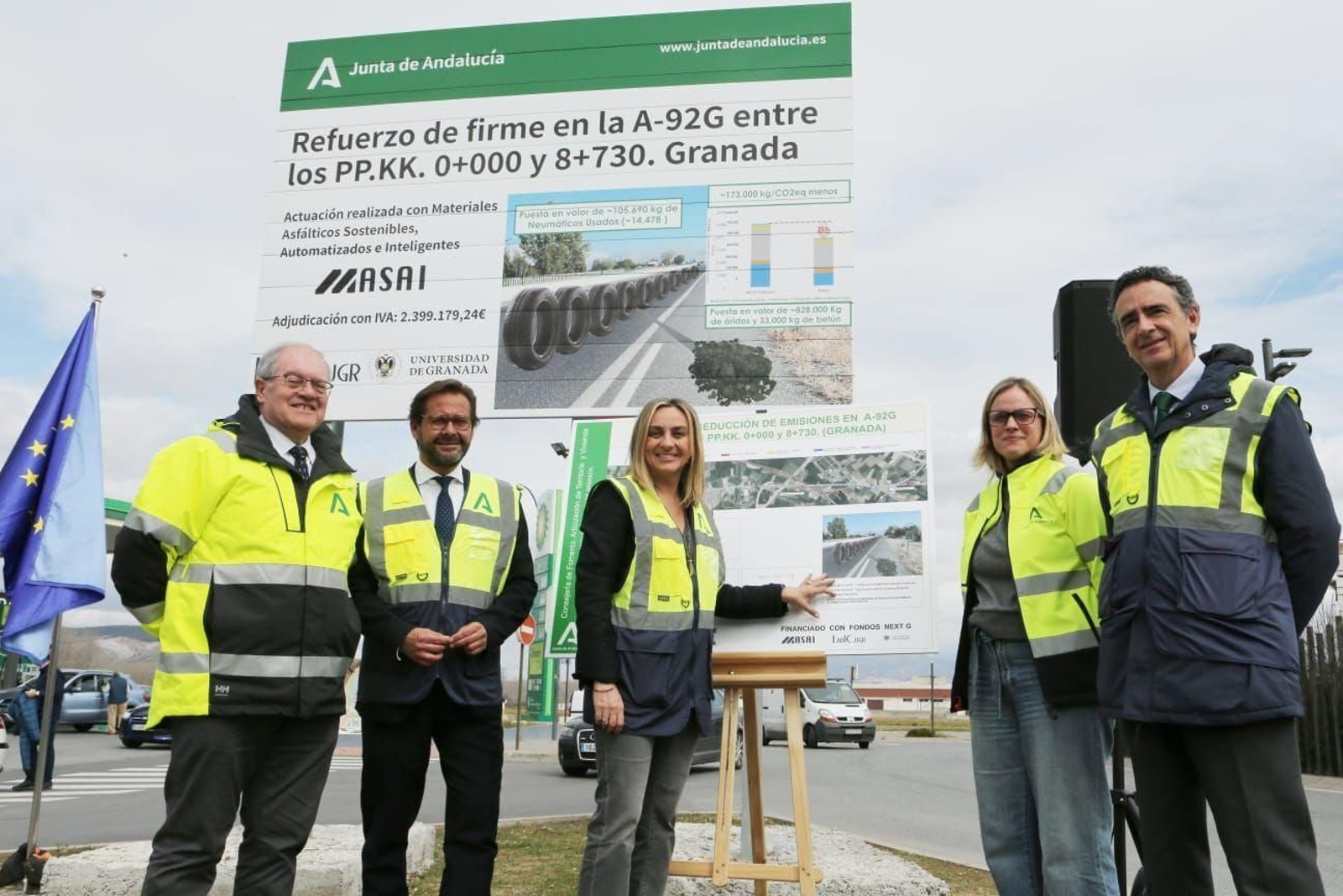 Carazo anuncia el final de las obras en mayo