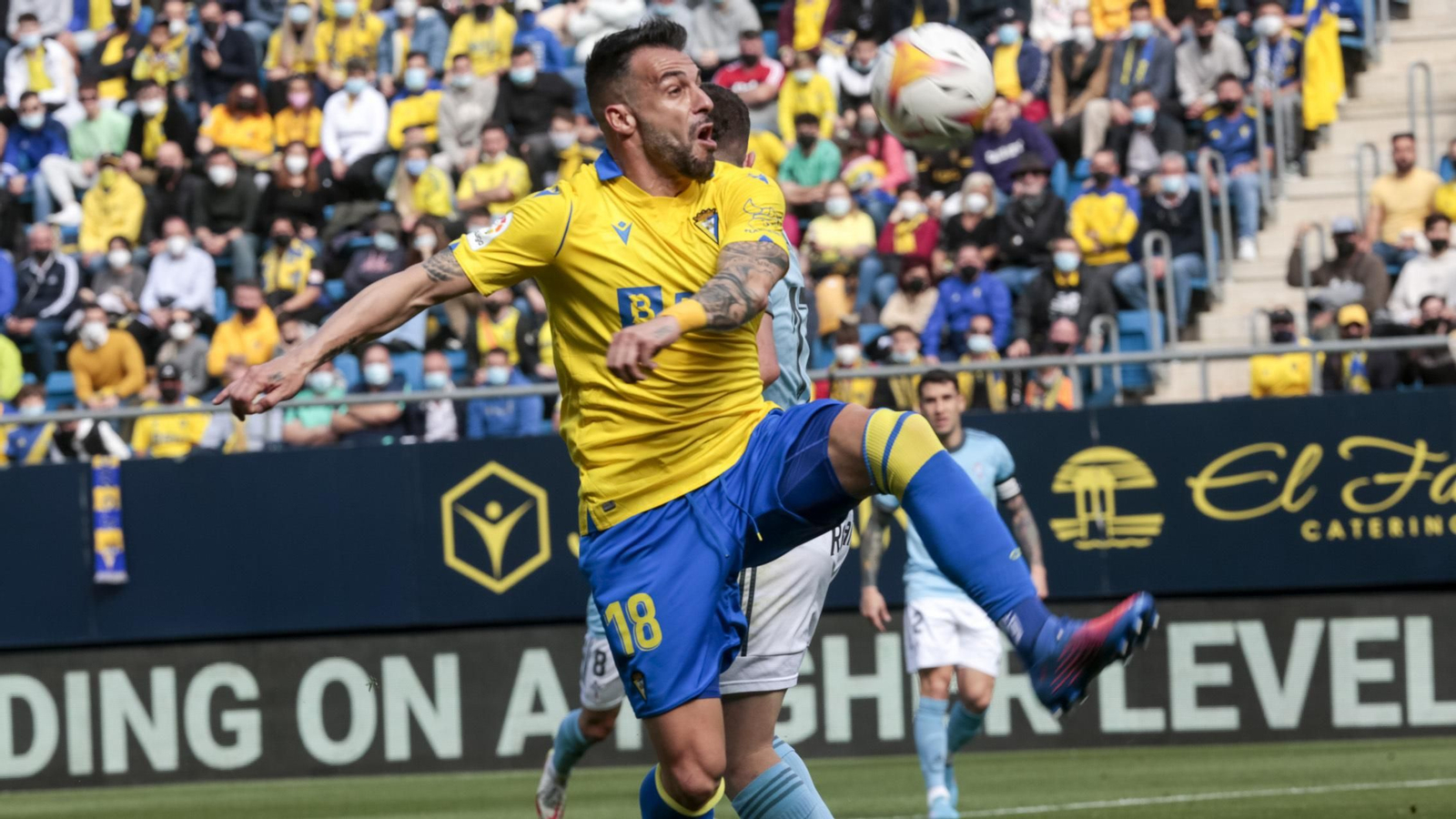 Las imágenes del partido entre el Cádiz y el Celta