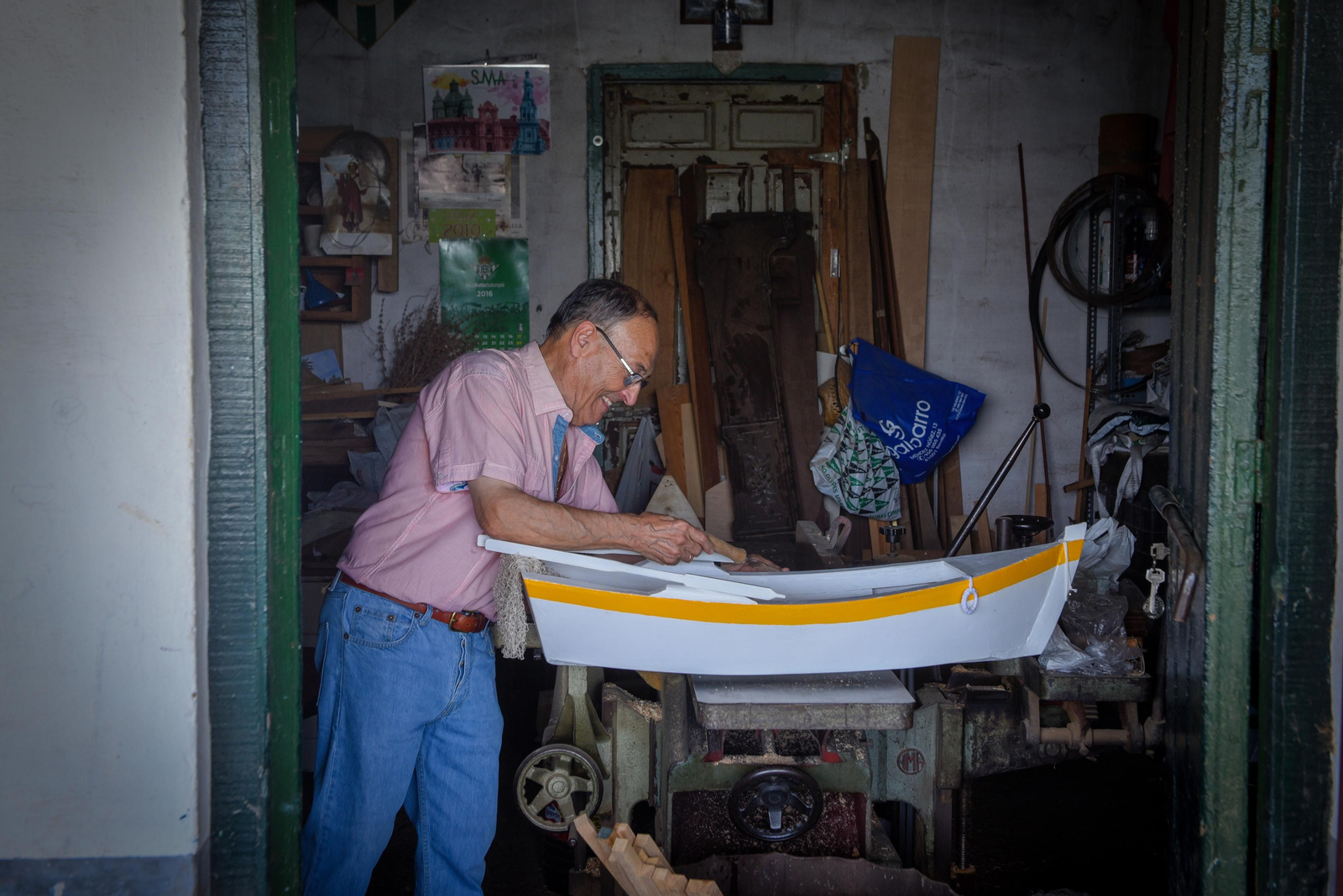 El último carpintero de ribera de Andalucía