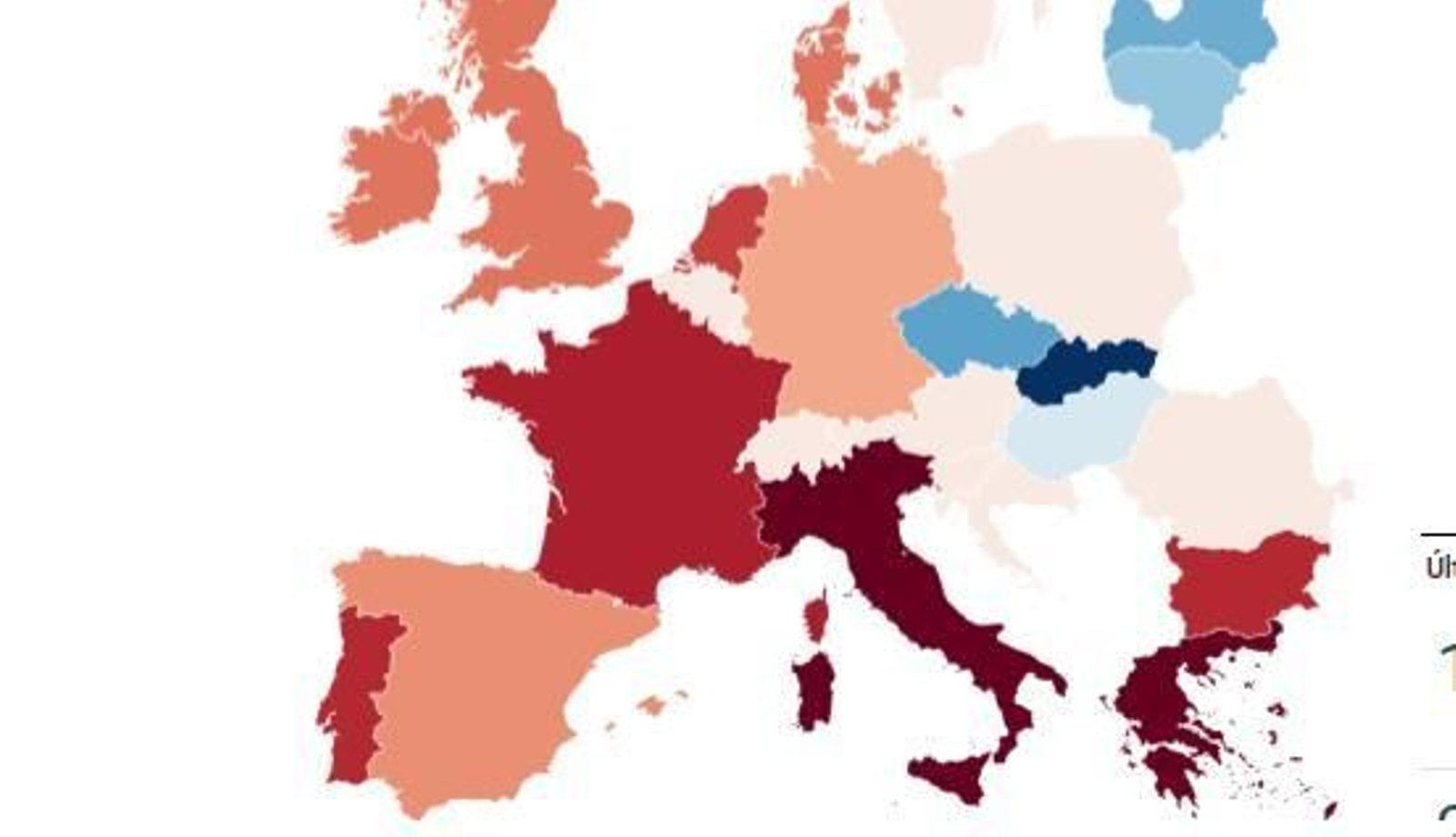 El mapa de las edades de jubilación en Europa