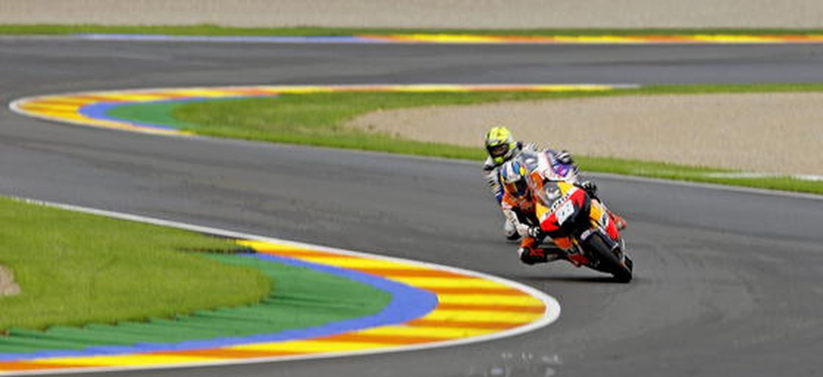 Carrera de MotoGP.

Foto: EFE