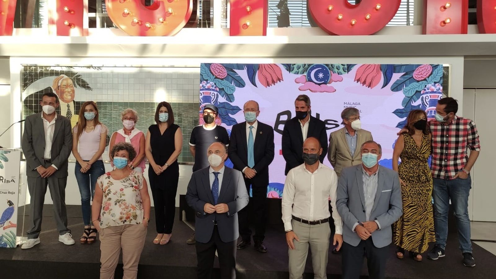 Presentación del Brisa Festival, este lunes, en Málaga.