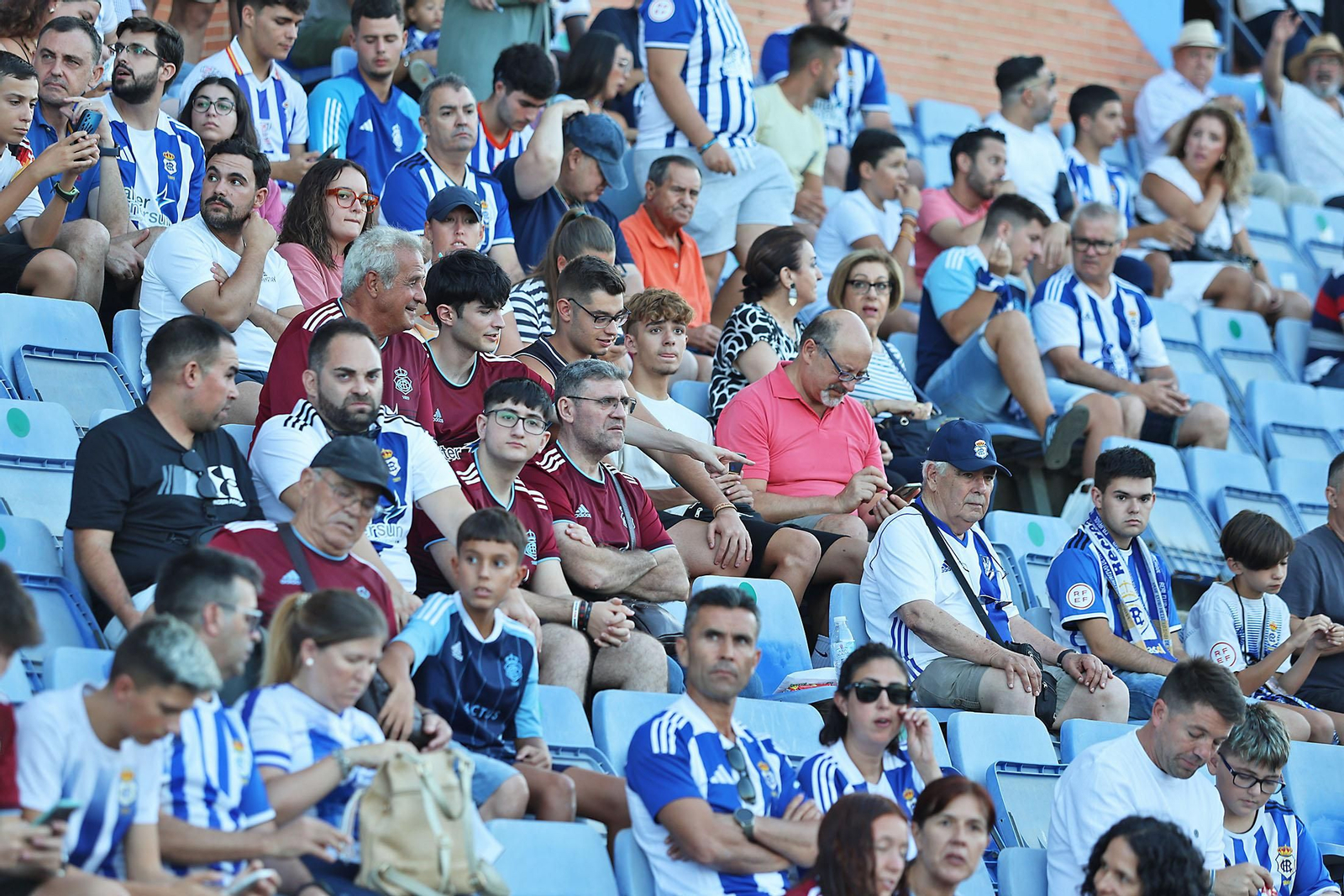 Las mejores imágenes del Trofeo Colombino entre el Recreativo de Huelva y el Córdoba CF