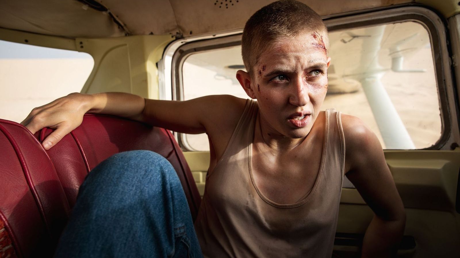 Julie (Marie Reuther), protagonista de 'Kamikaze'.