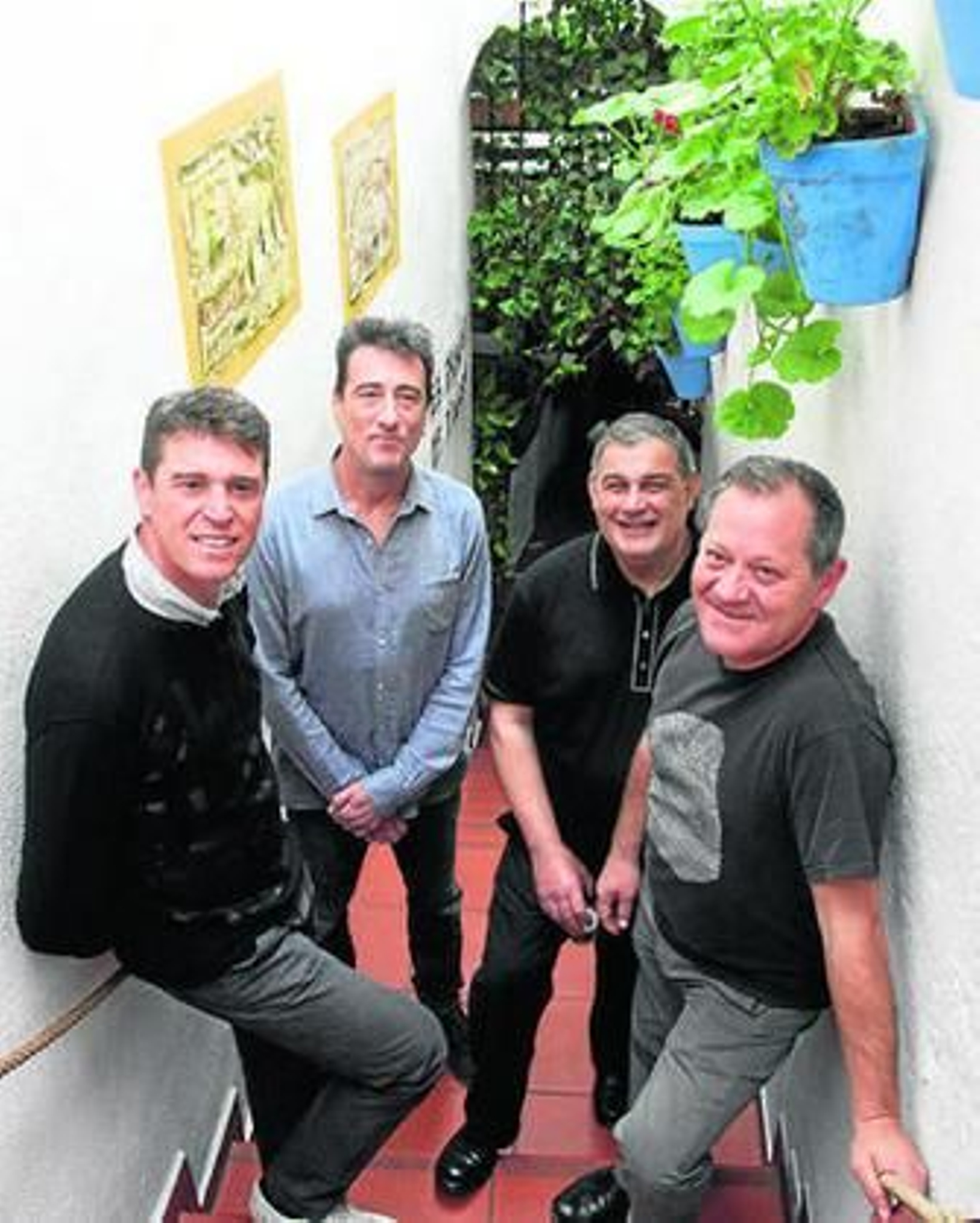 Danza Invisible, ayer, en El Pimpi, por malagueñas.