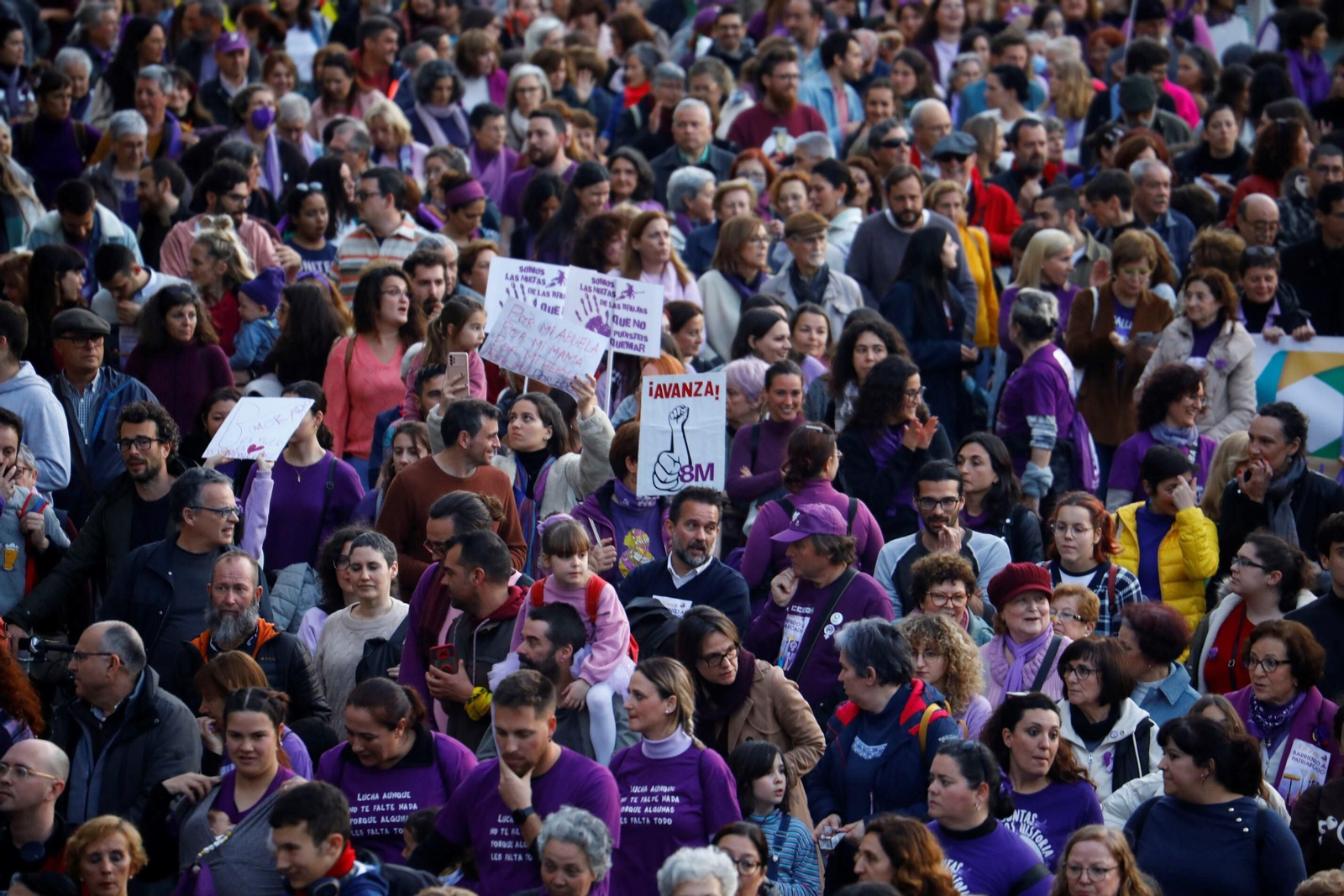 La manifestación del 8M en Córdoba, en imagenes