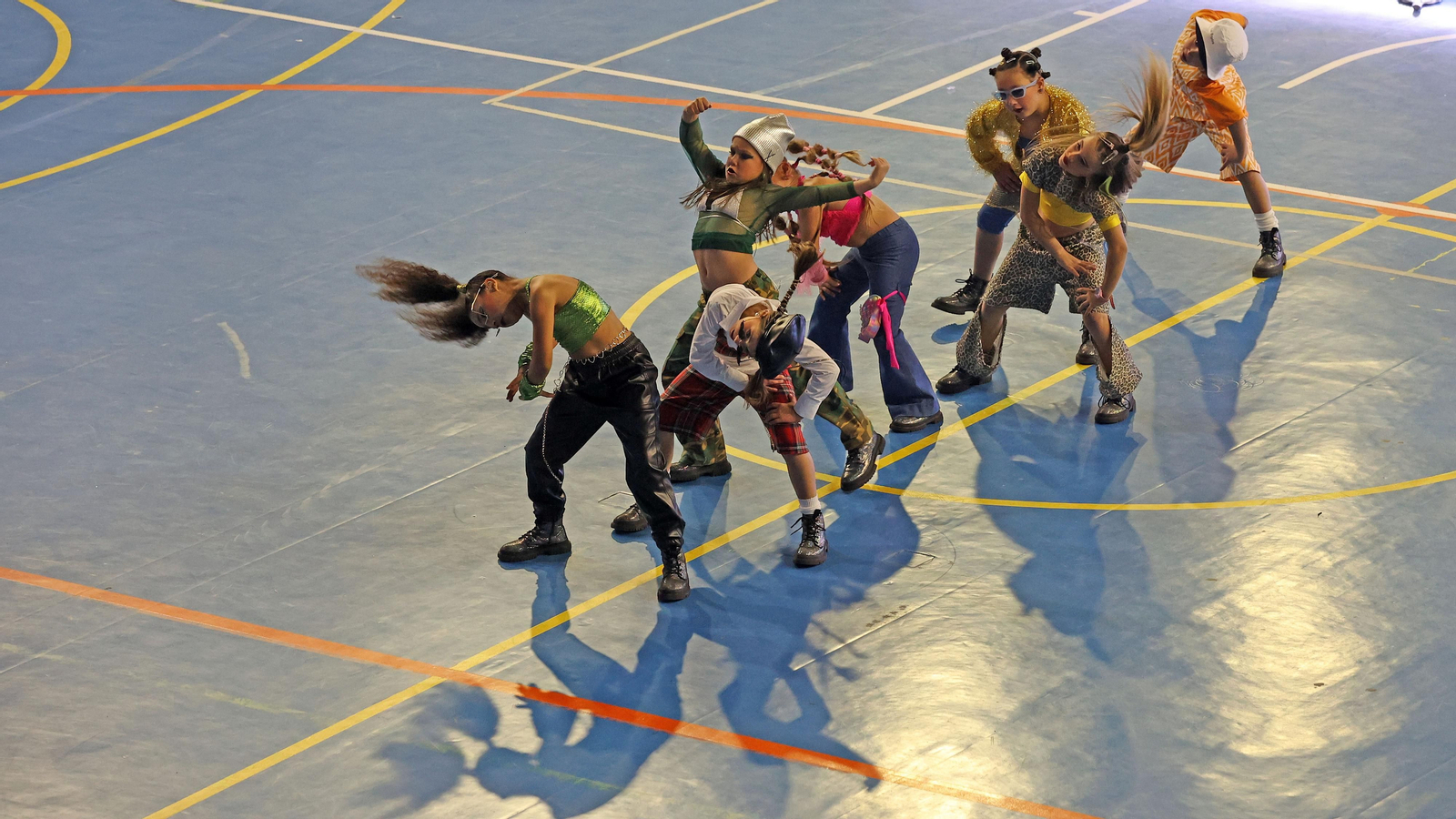 Concurso de baile ‘Dancing Stars’ en el Palacio de Deportes de Chapín en Jerez