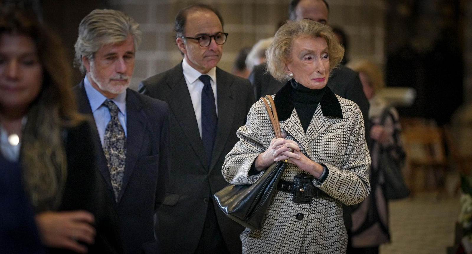 Imágenes del funeral de Álvaro Domecq en la catedral de Jerez
