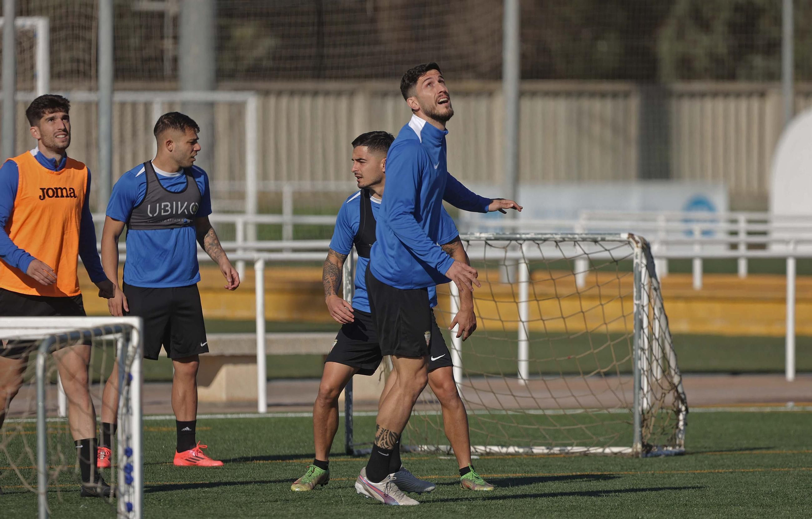 Fotos del entrenamiento del Algeciras CF previo a la visita del Yeclano al Nuevo Mirador