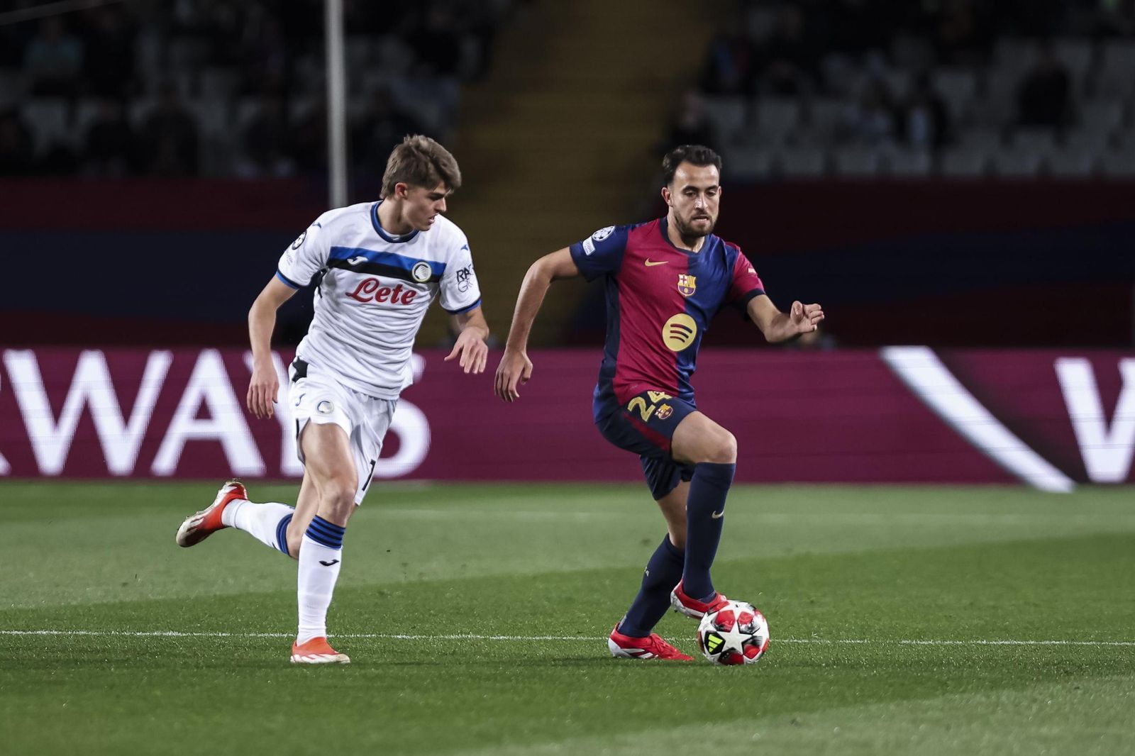 Las fotos del Barcelona - Atalanta