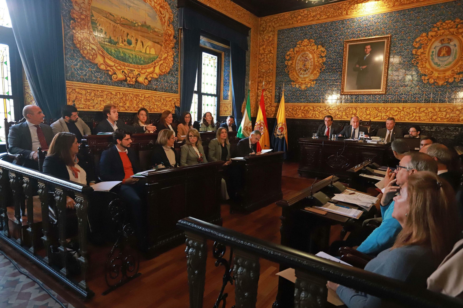 Pleno del Ayuntamiento de Algeciras.