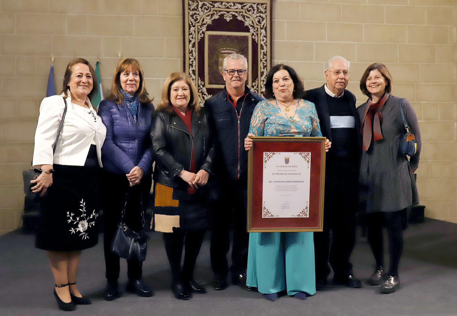 Entrega del Premio de Andalucía a Magdalena Garrido