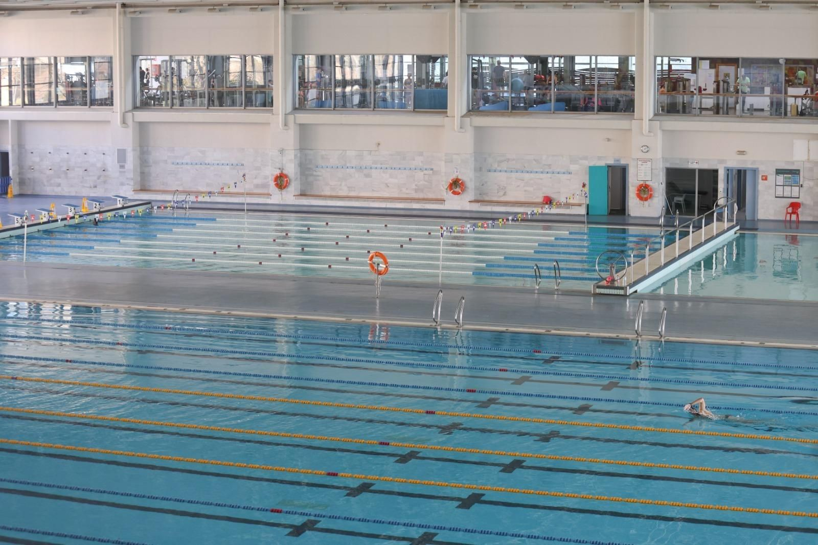La reapertura de la piscina de 50 metros de Inacua, en imágenes