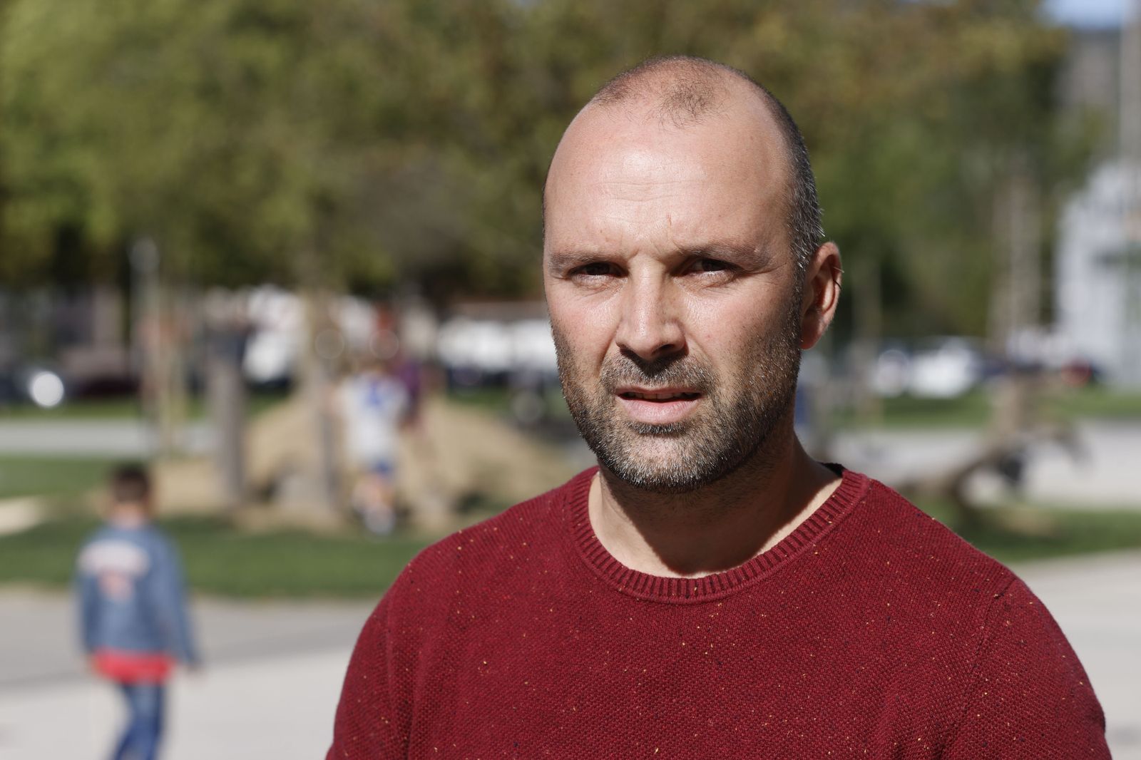 Pedro Castro, padre del bebé.