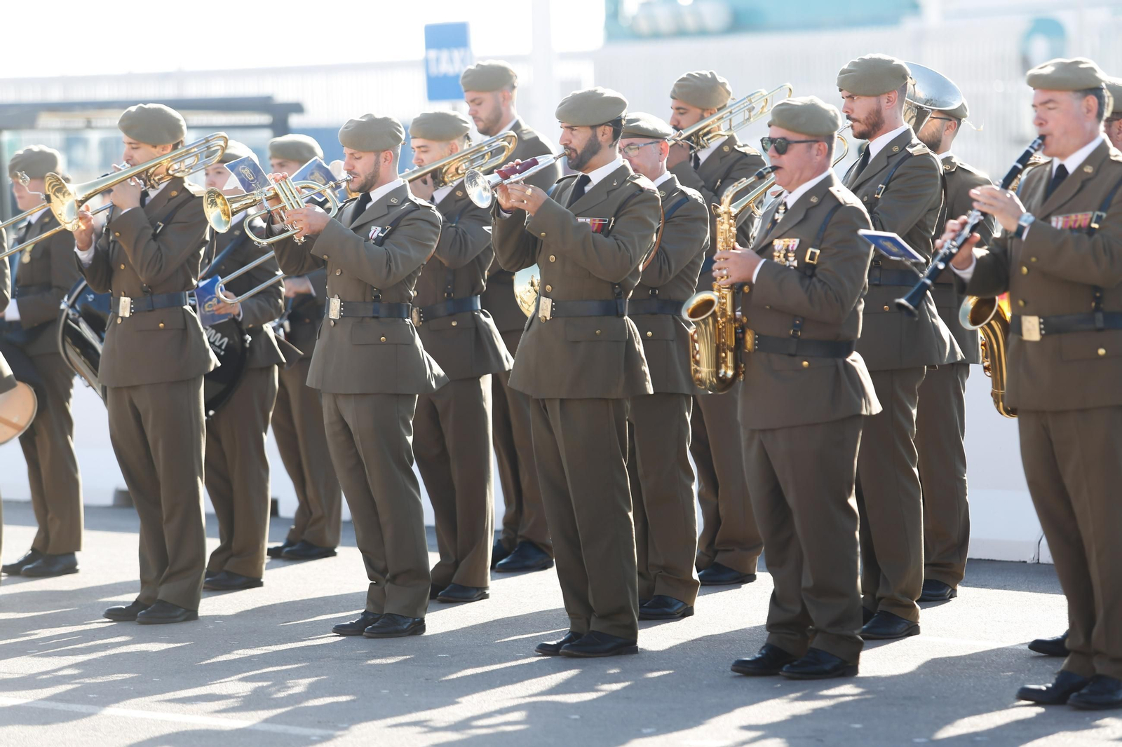 Las fotos de la jura de bandera civil en Tarifa