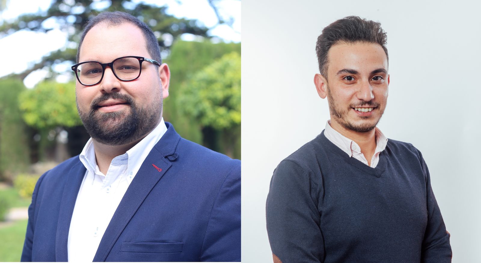 Javier Bello y Víctor Raposo