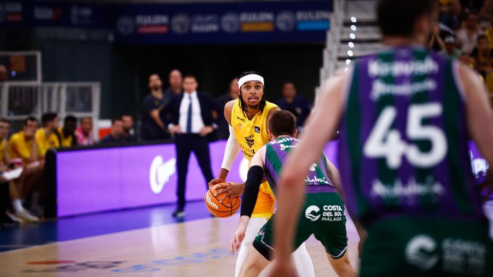 El Gran Canaria-Unicaja, en fotos