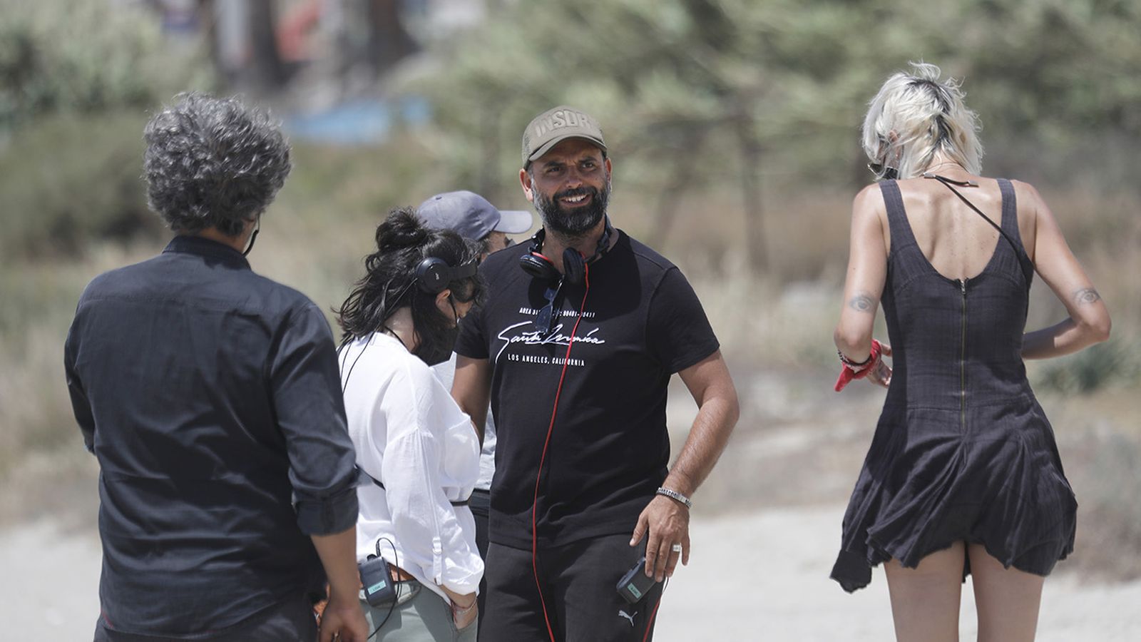 Alexis Morante , durante un rodaje.