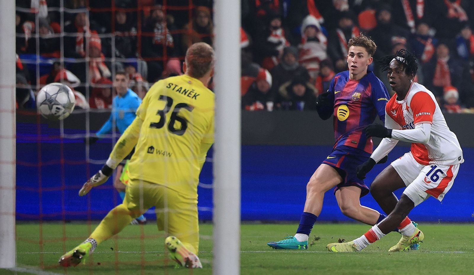 Las fotos del Slavia Praga-Barcelona