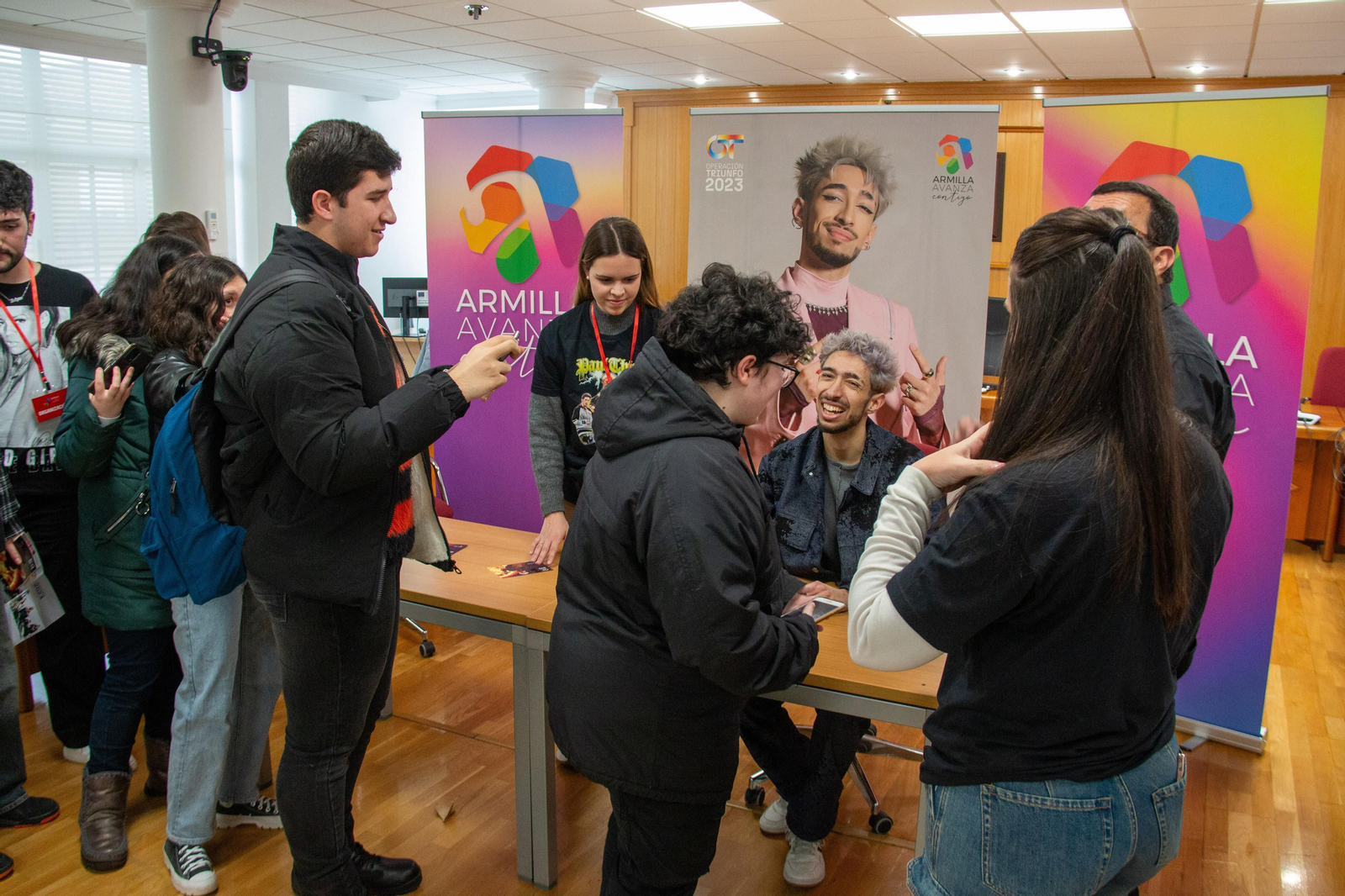 Así ha sido el recibimiento a Paul Thin en Armilla