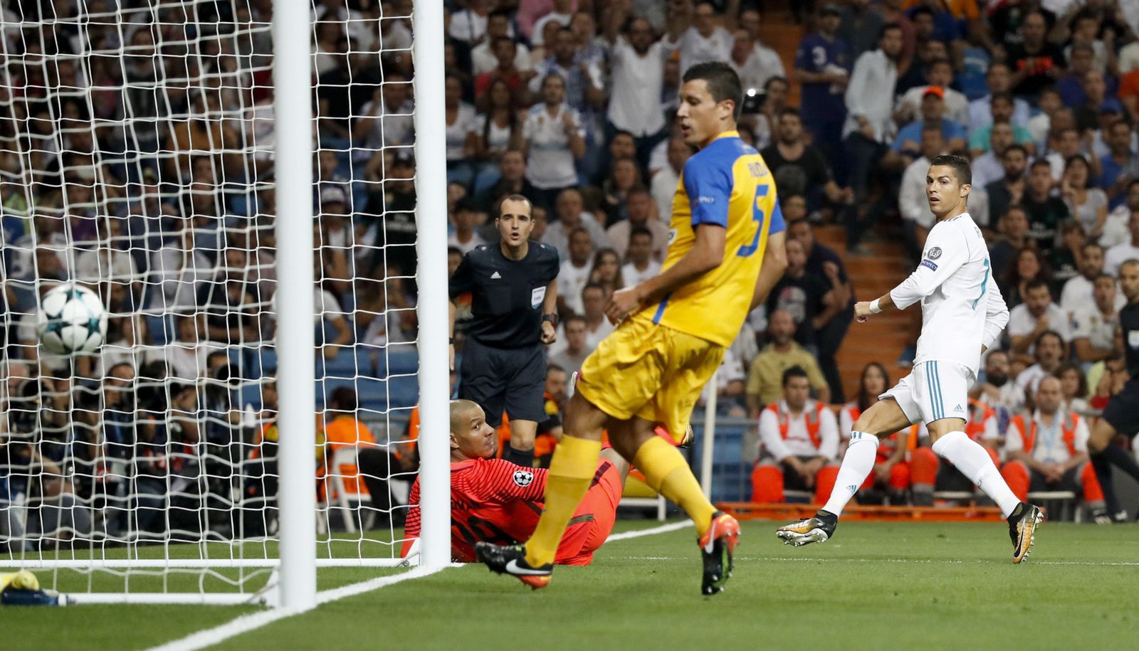 El Real Madrid-Apoel Nicosia