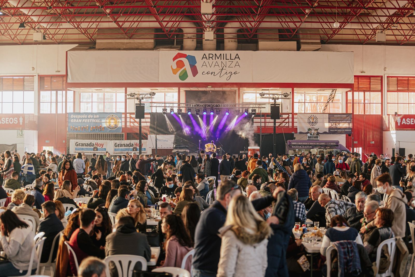 Celebración de Granada Beer Festival en Fermasa