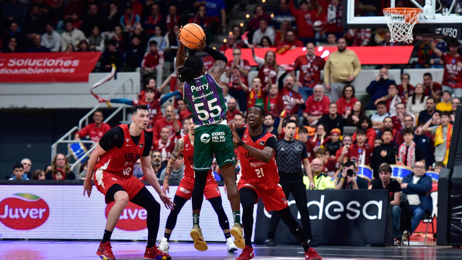 UCAM Murcia-Unicaja, en fotos