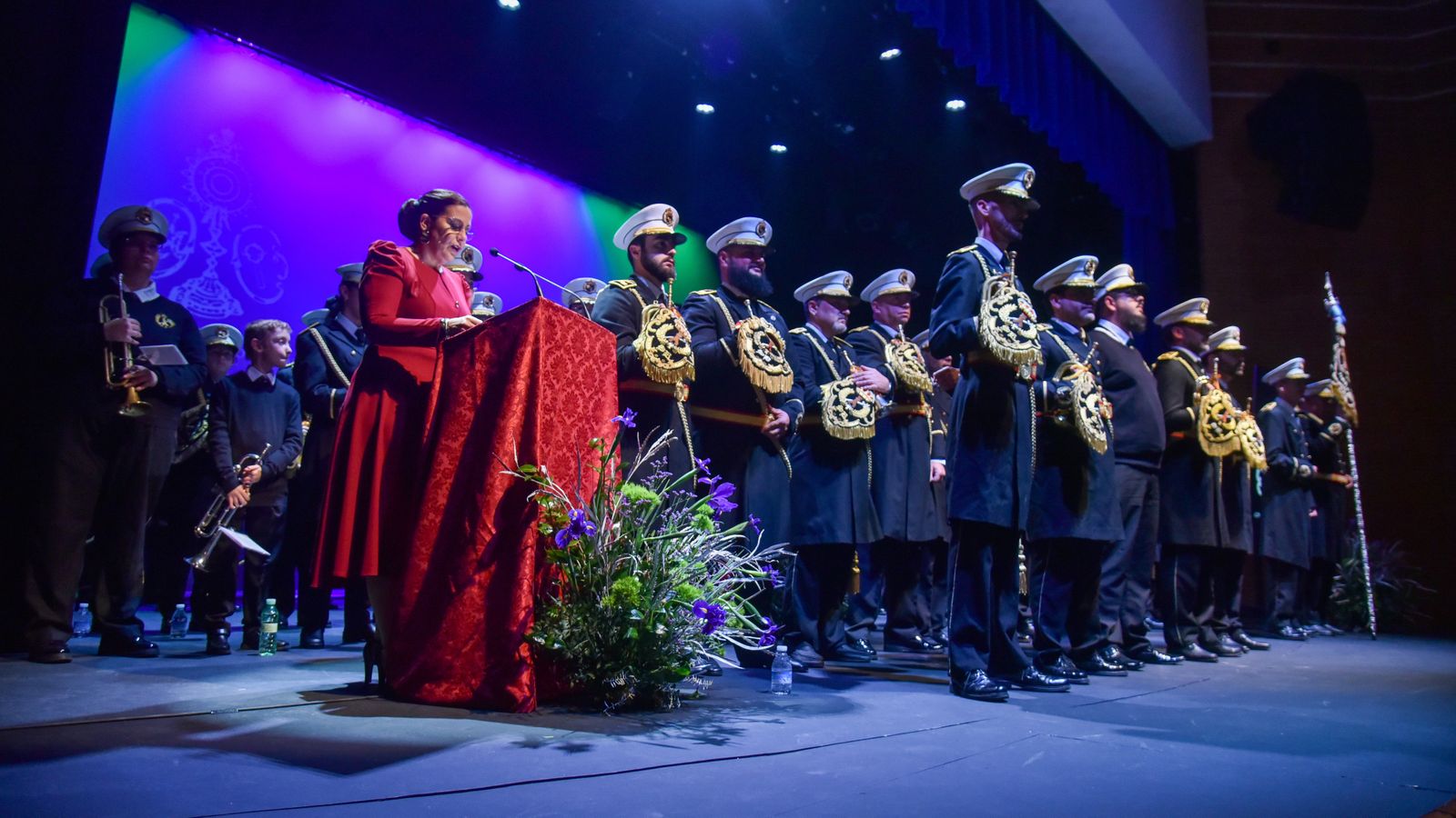 La presentación del cartel de oficial de la Semana Santa de La Línea 2024, en imágenes