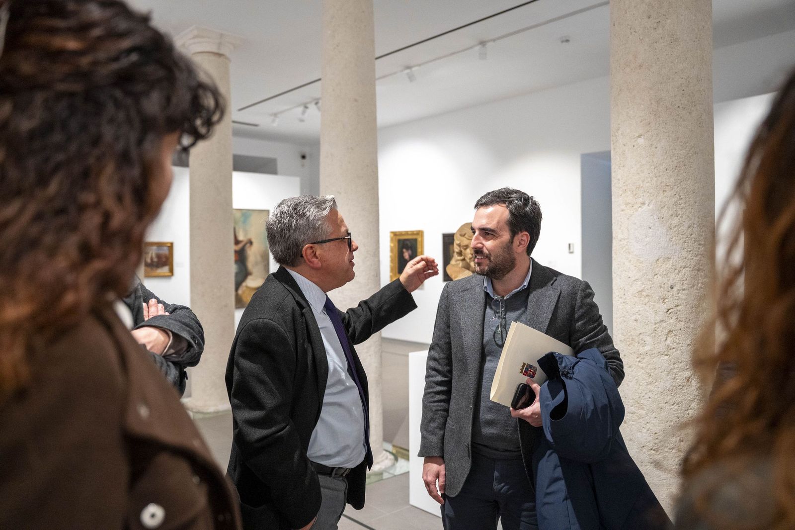 Fotogalería de la nueva obra de Zuloaga de la familia Cosentino en el MUREC