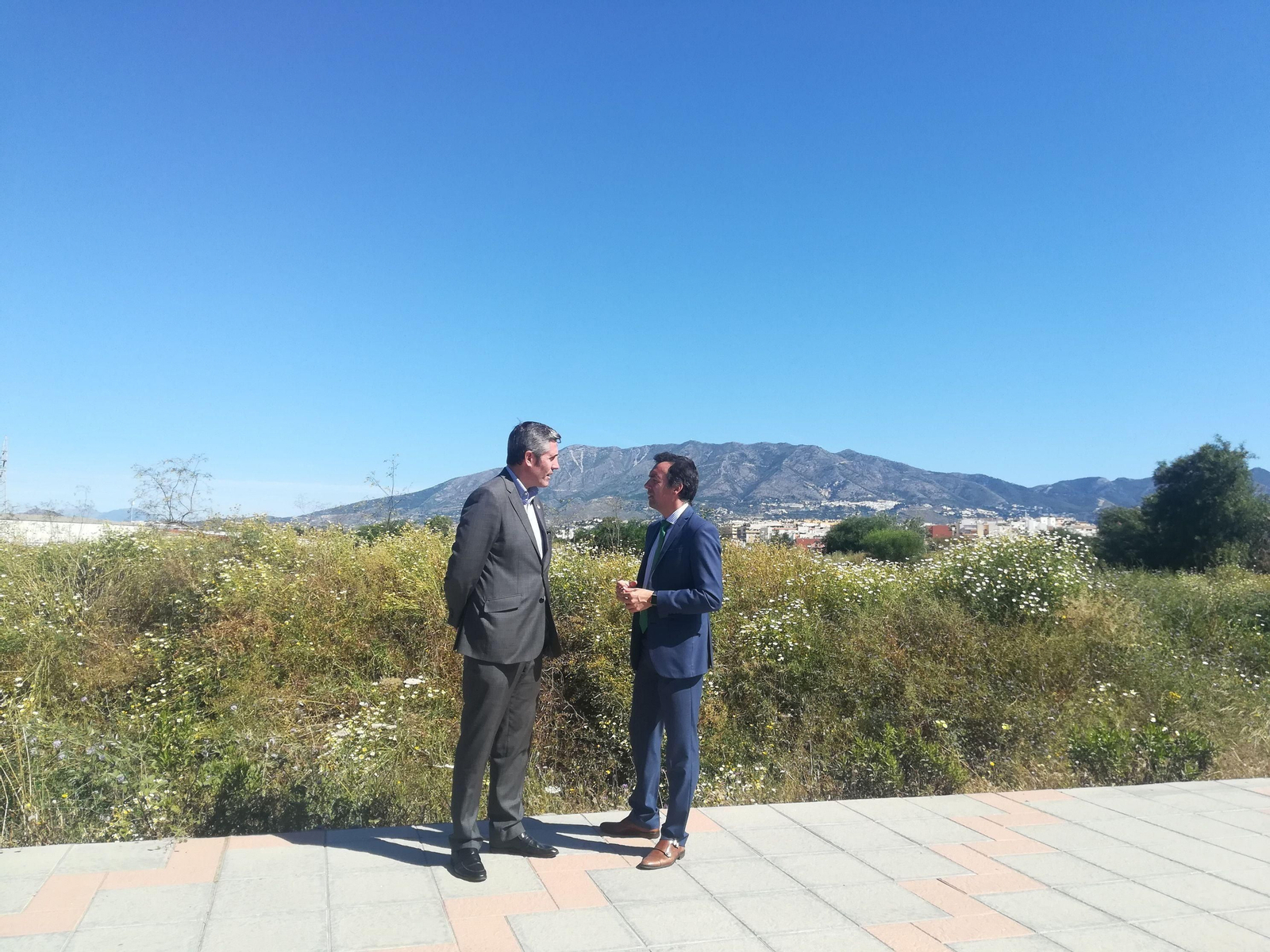 Uno de los terrenos sobre los que podría asentarse el centro.