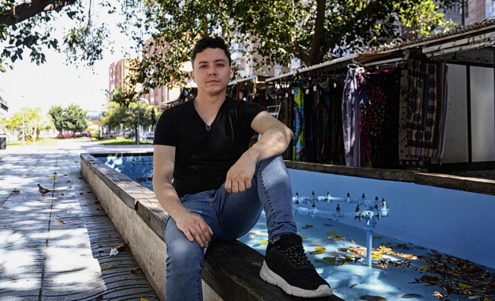 El rapero de 29 años Iván Leszno.