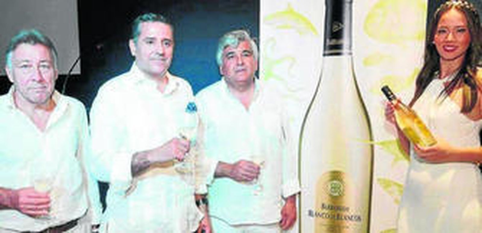 Claudio Arañó (director Comercial Barbadillo), Álvaro Alés (director de Marketing Barbadillo), Manuel Barbadillo (presidente Barbadillo) y Lucía Fernández.