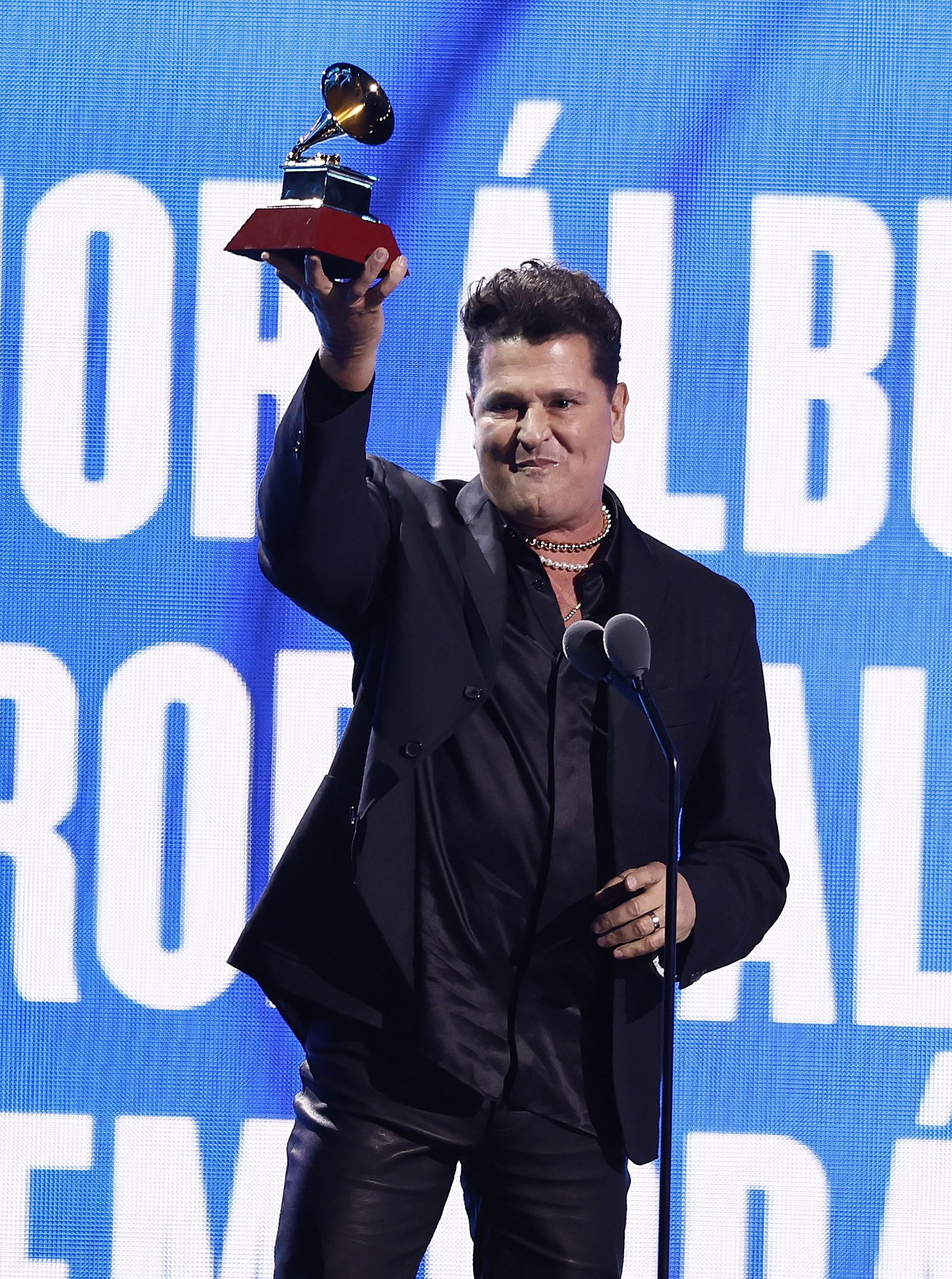 La alfombra roja de los Grammy latinos