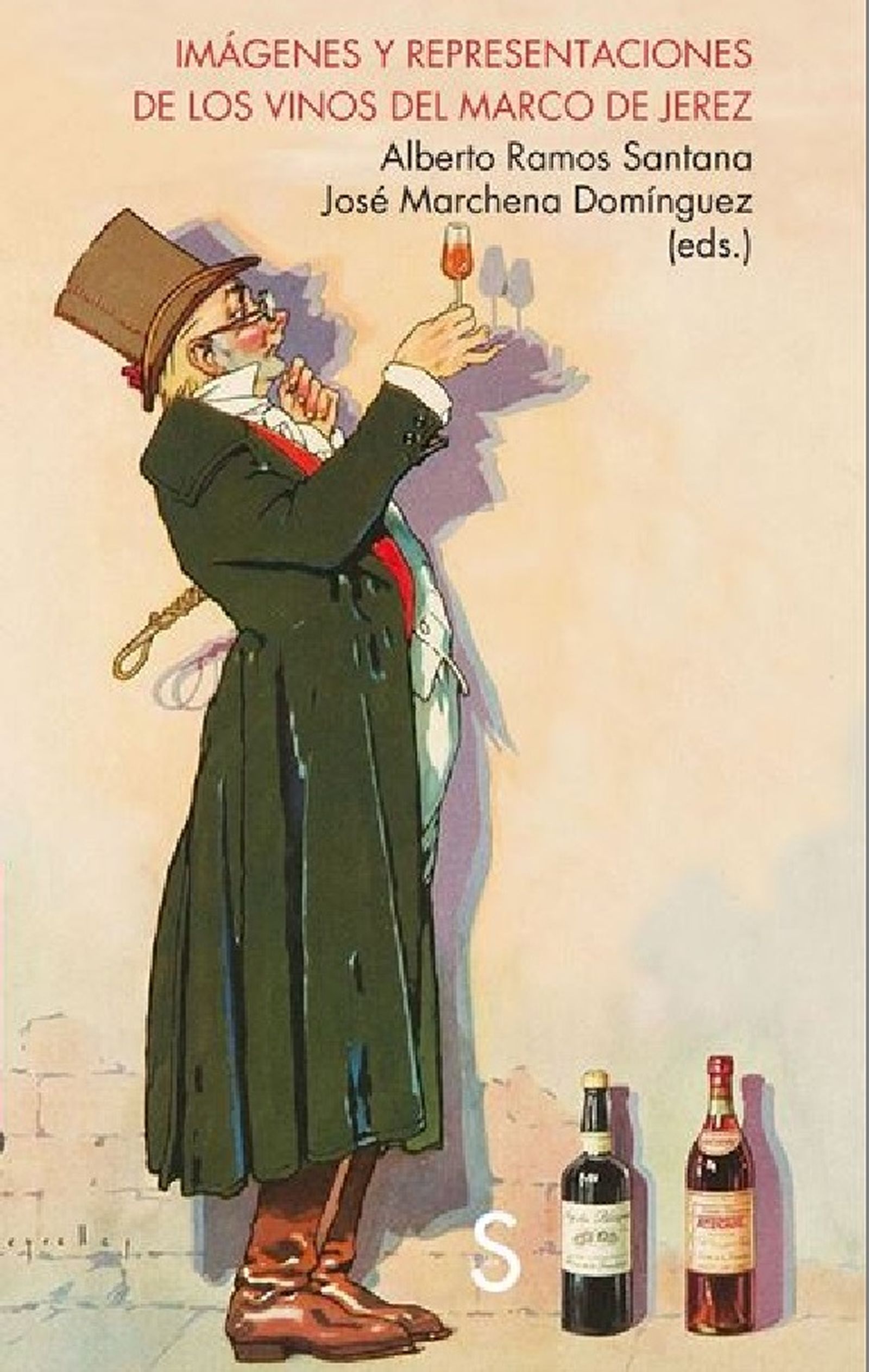 Portada del libro Imágenes y representaciones de los vinos del Marco de Jerez.