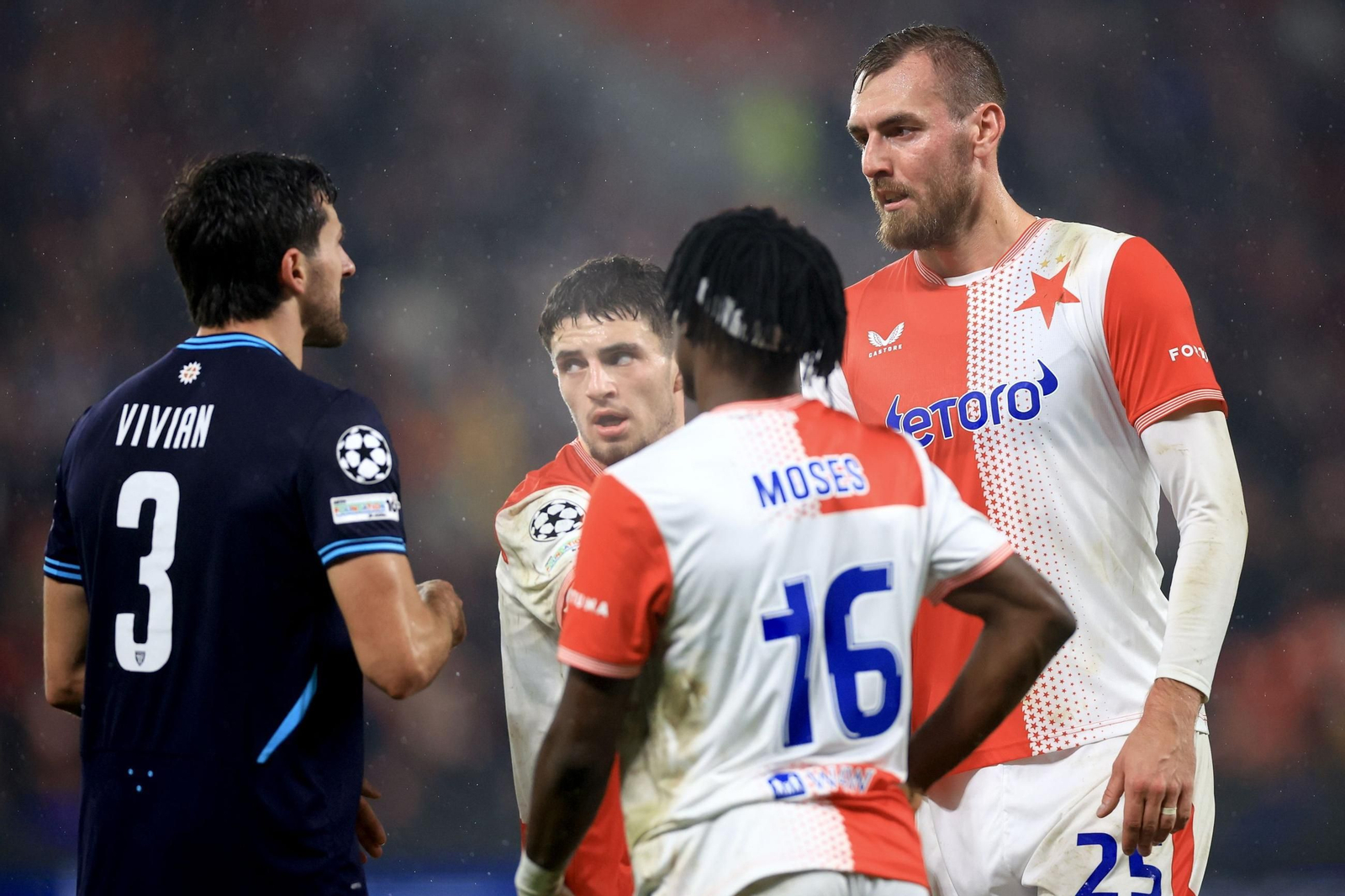 Las imágenes del Slavia Praga-Athletic